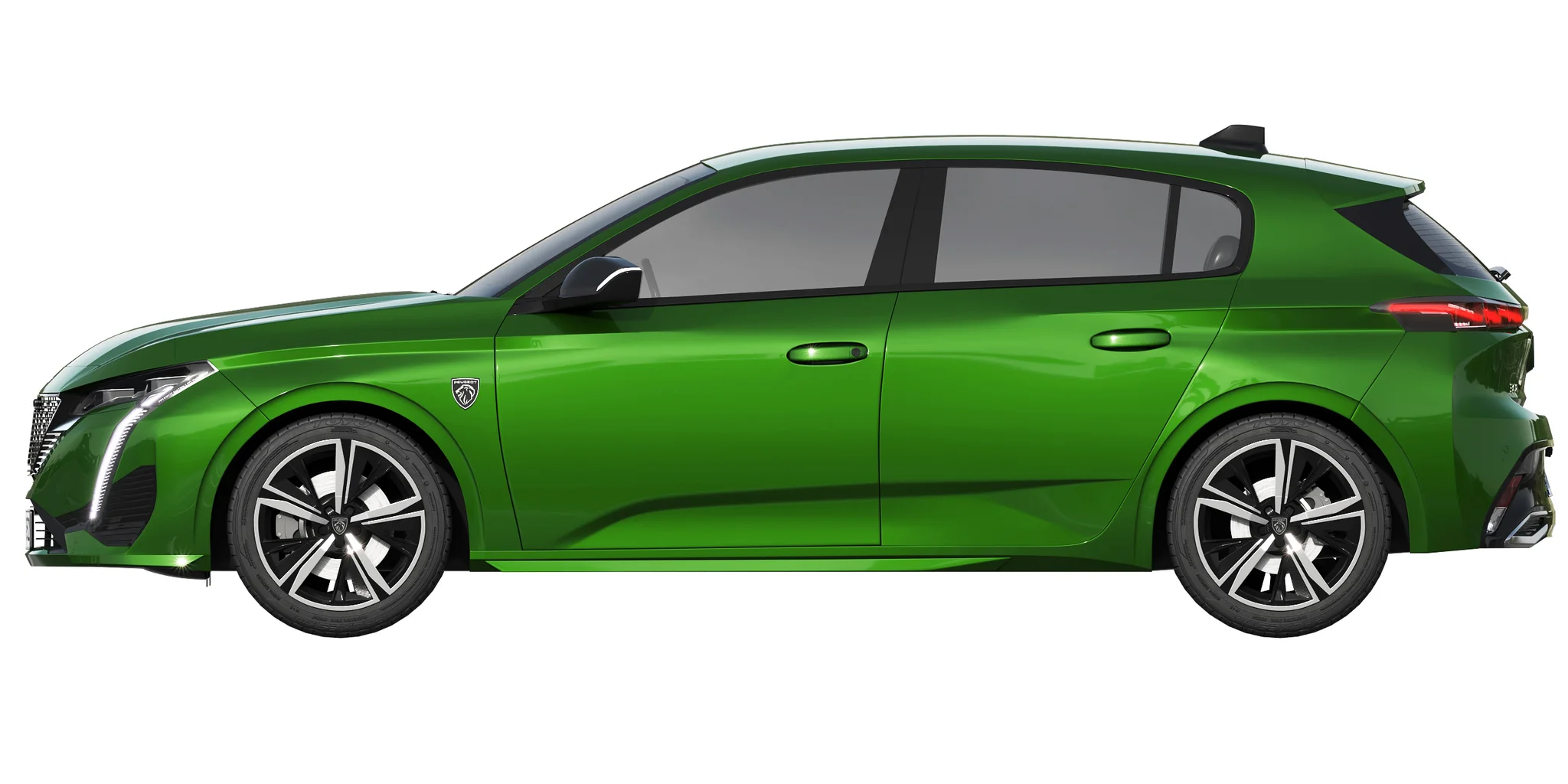 Peugeot 308, 3D model preview 27