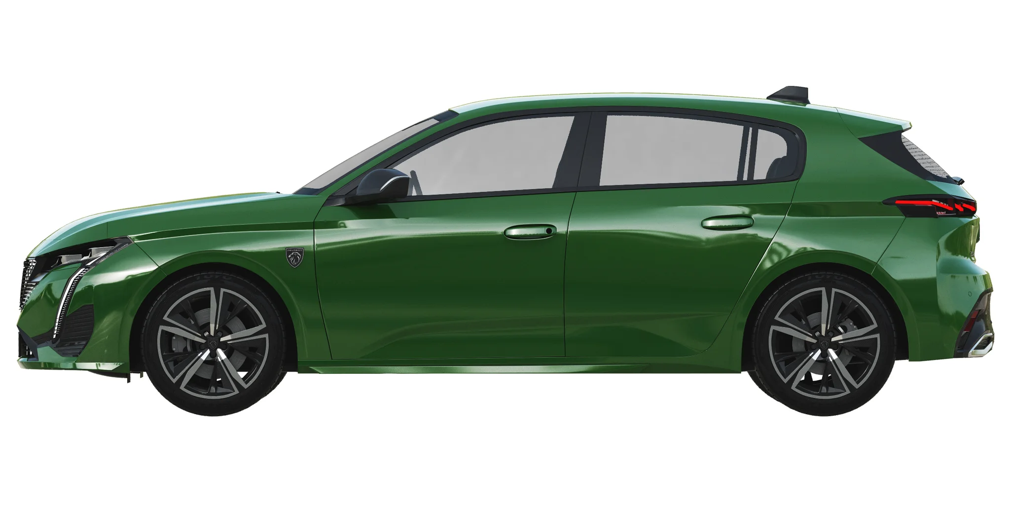Peugeot 308, 3D model preview 29