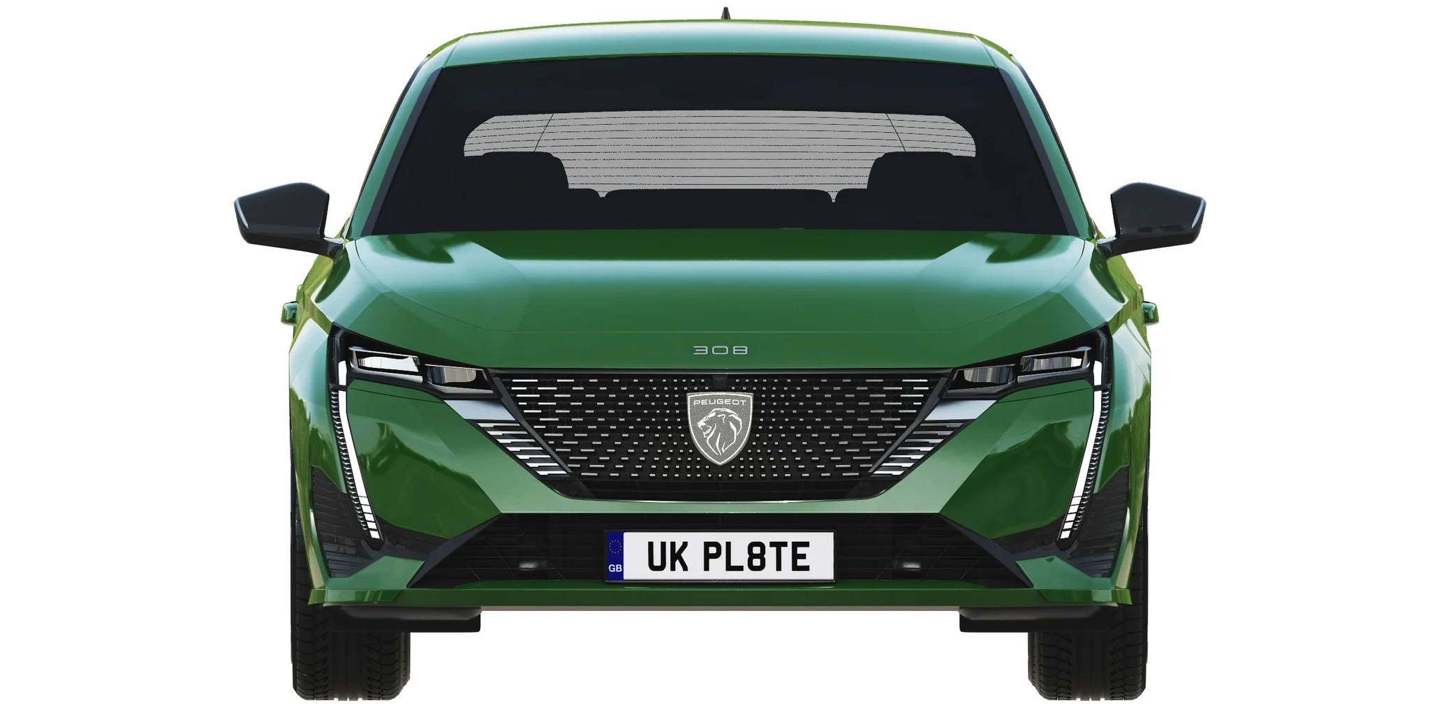 Peugeot 308, 3D model preview 34