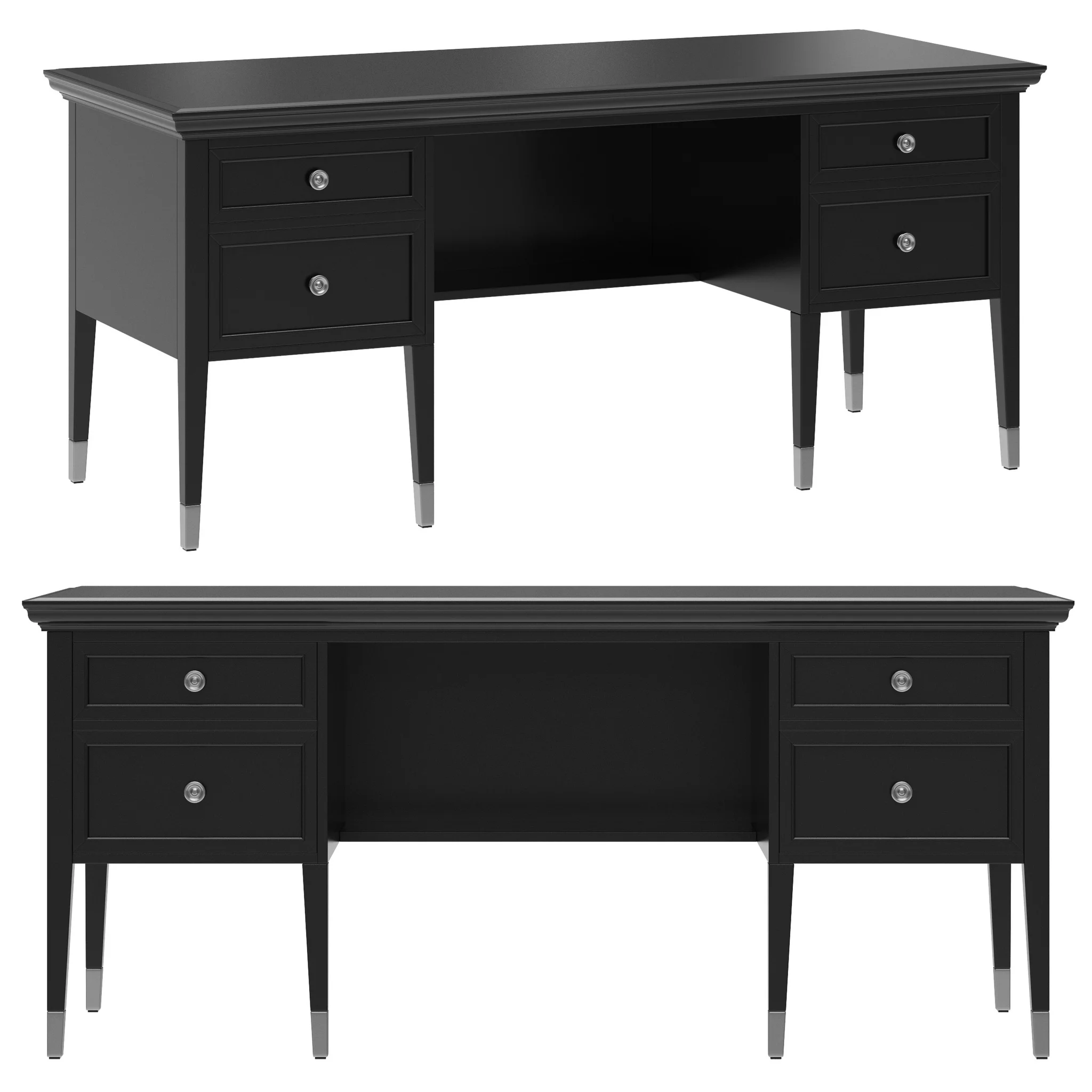 Dantone Home Stafford Desk — 3D model preview 2