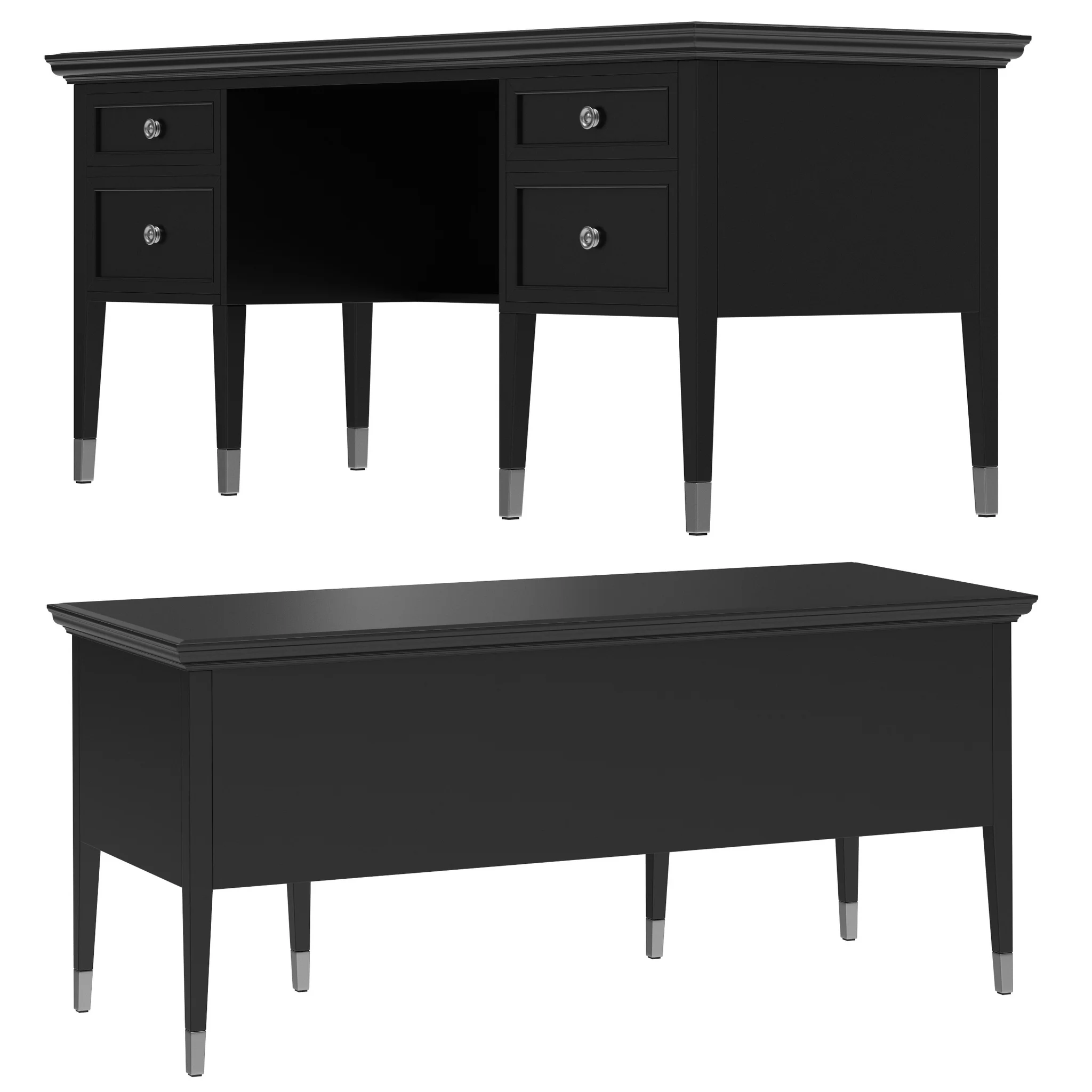 Dantone Home Stafford Desk — 3D model preview 4