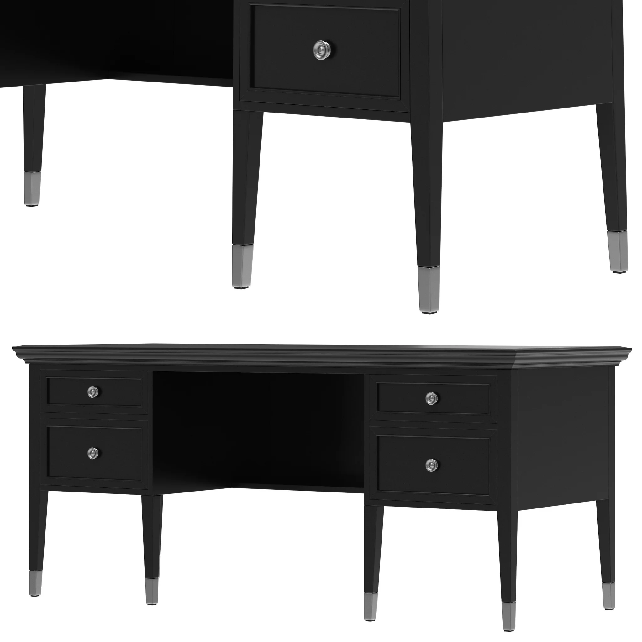 Dantone Home Stafford Desk — 3D model preview 8