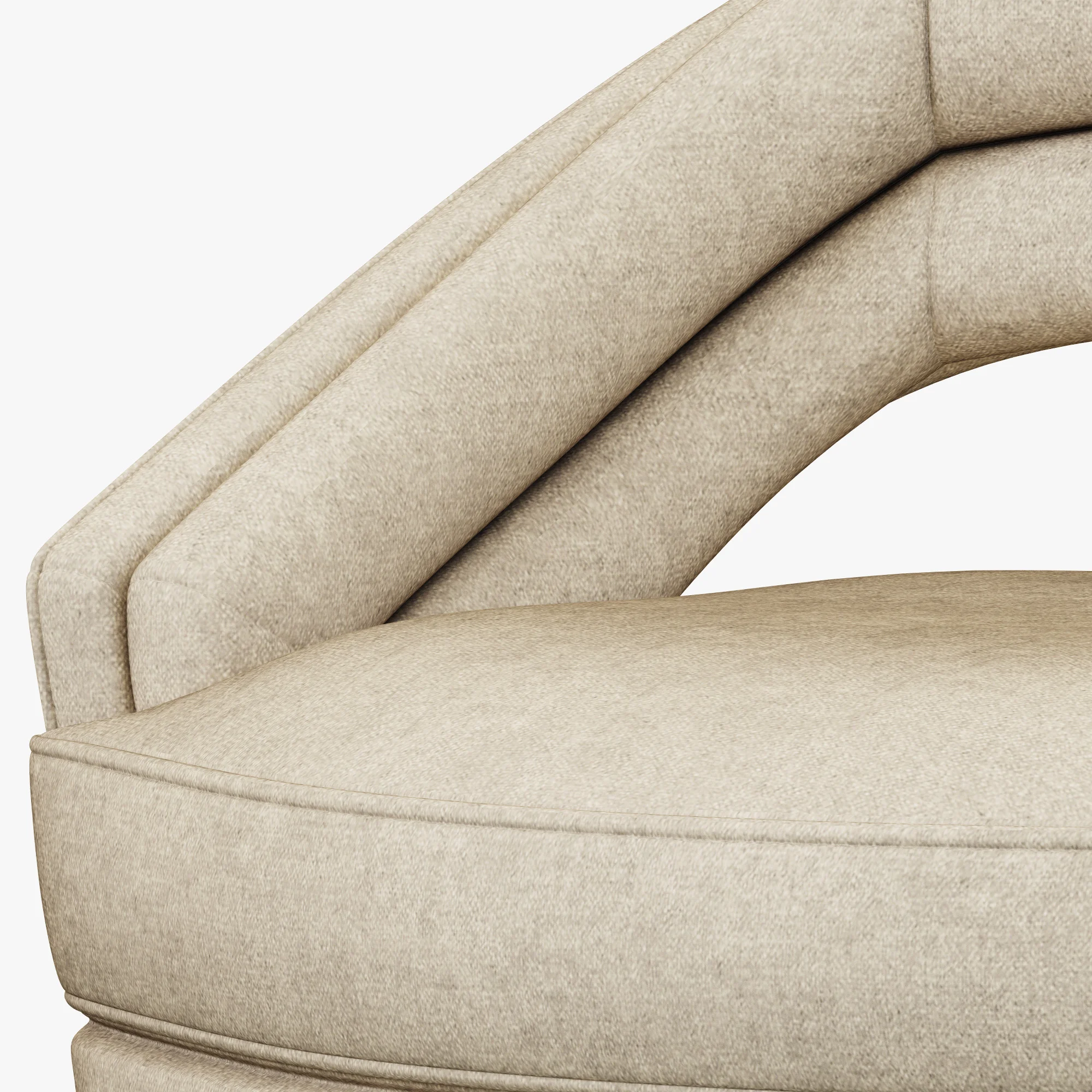 Essential Home Russel Armchair — 3D model preview 5