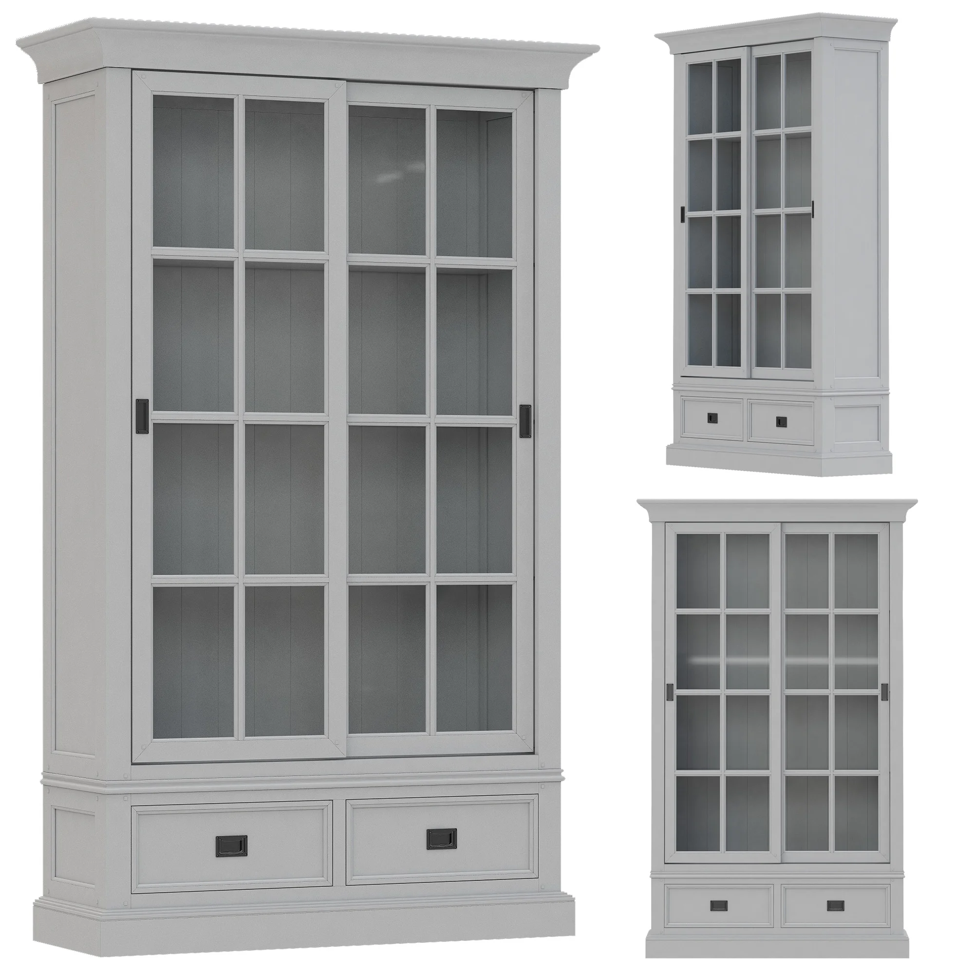Dantone Home Oxford Cabinet — 3D model preview 2