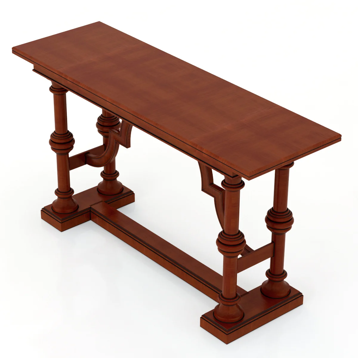 Stanley Furniture The La Palma Portfolio Flip Top Console — 3D model preview 3