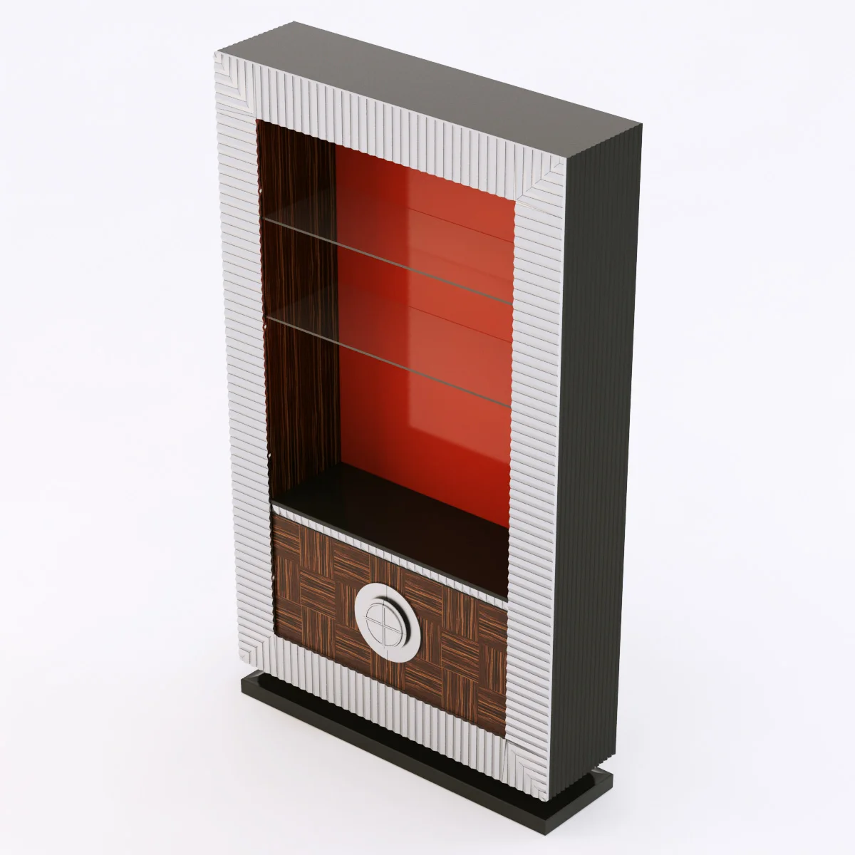 Francesko Molon L500 Bookcase PERSPECTIVE — 3D model preview 3
