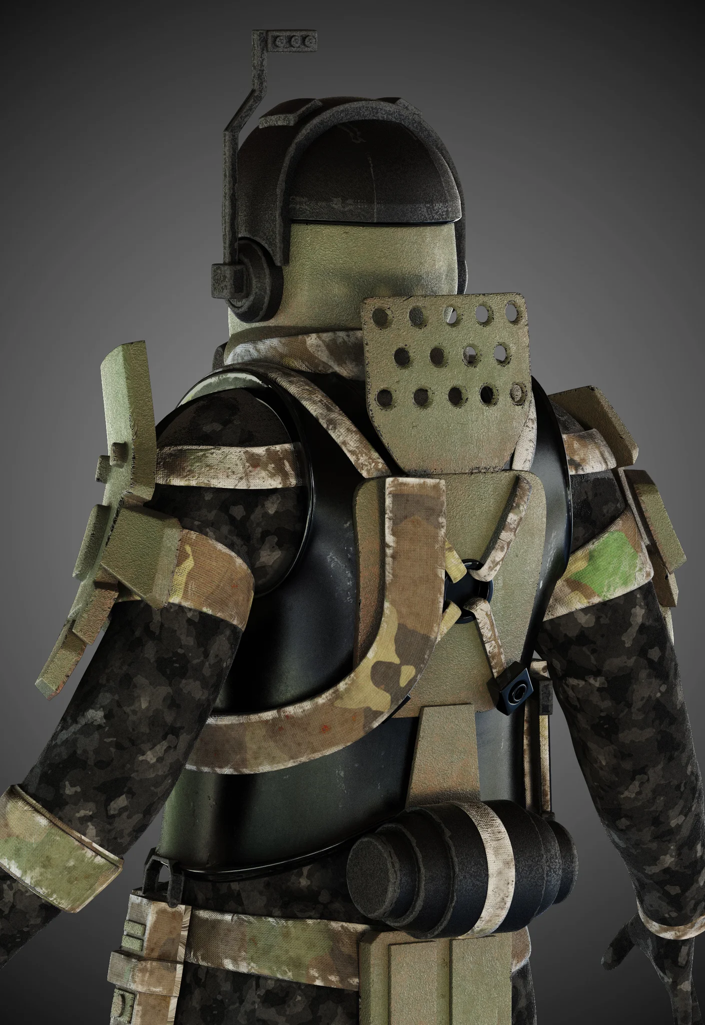 Titanfall Pilot — 3D model preview 5