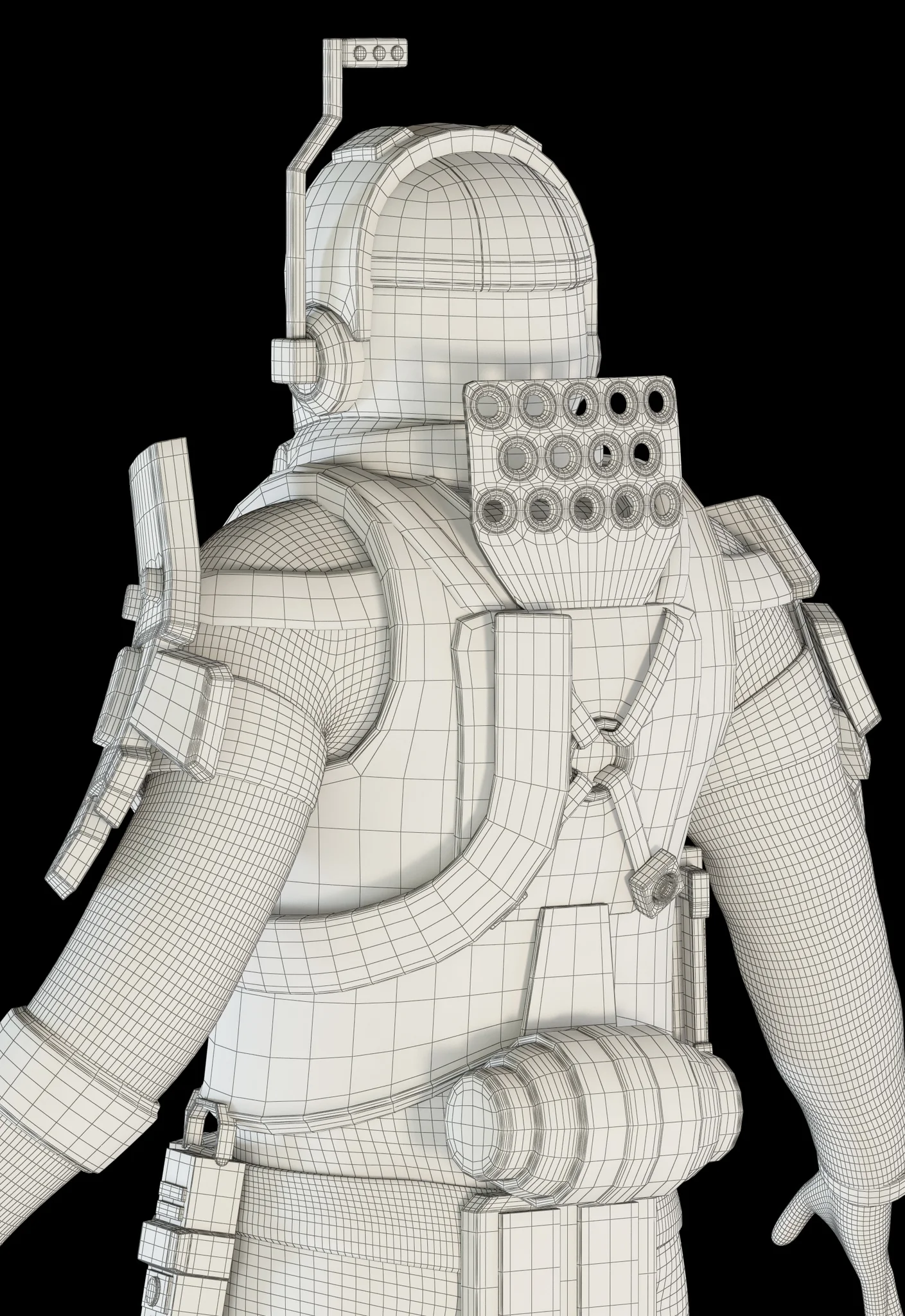 Titanfall Pilot — 3D model preview 6