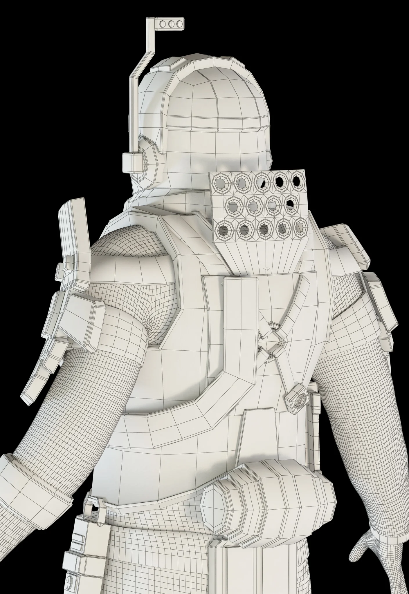 Titanfall Pilot — 3D model preview 7