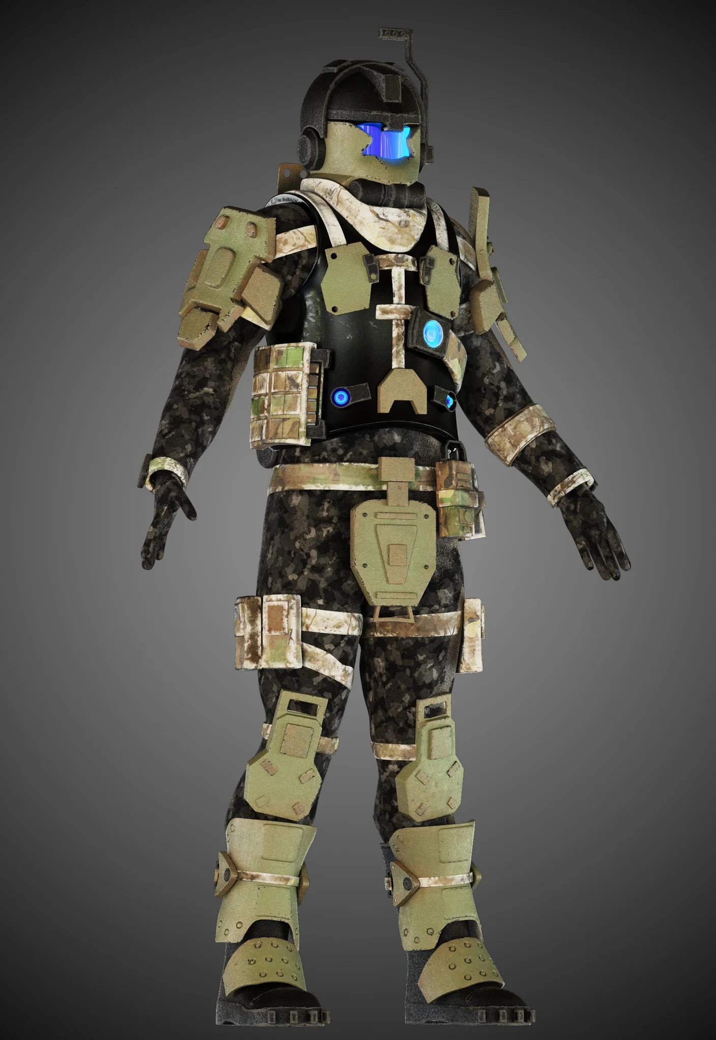 Titanfall Pilot — 3D model preview 14
