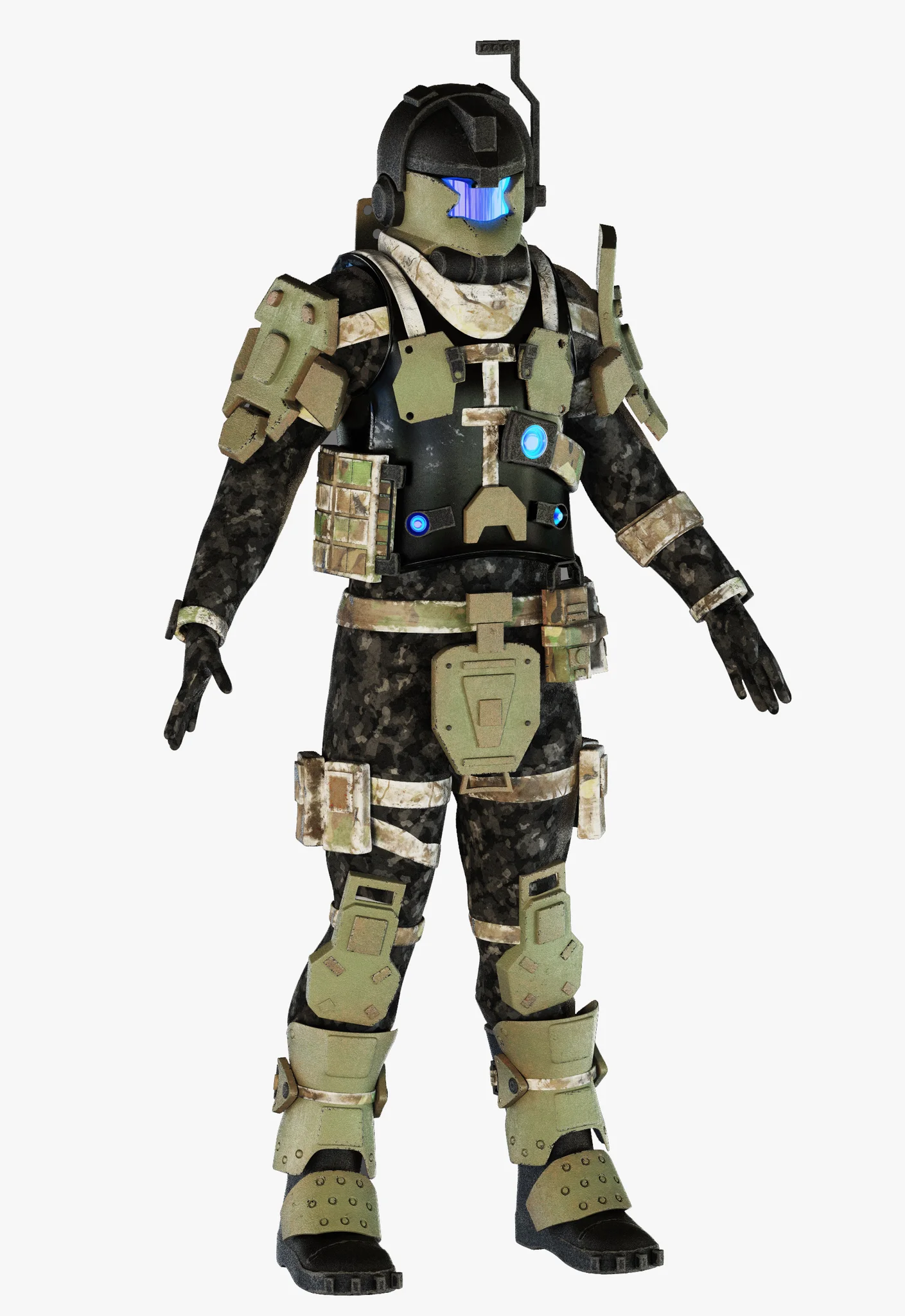 Titanfall Pilot — 3D model preview 16