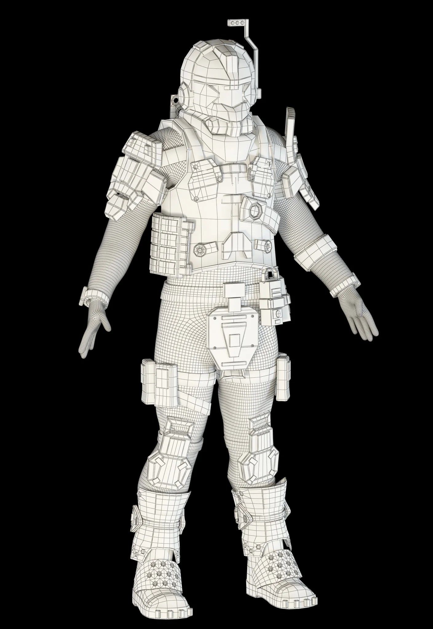 Titanfall Pilot — 3D model preview 18
