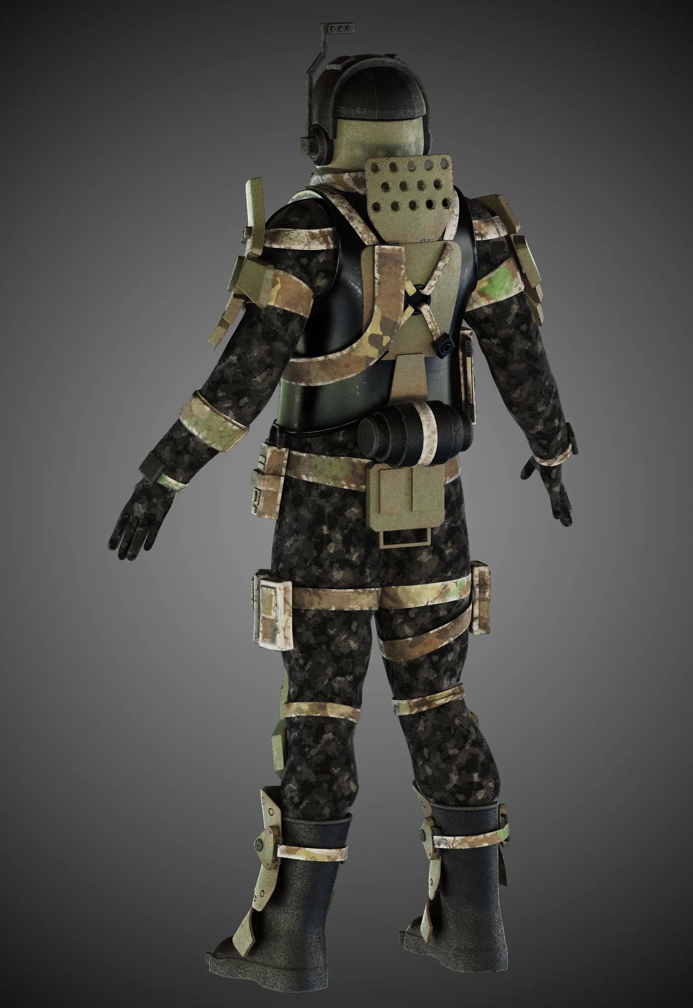 Titanfall Pilot — 3D model preview 19
