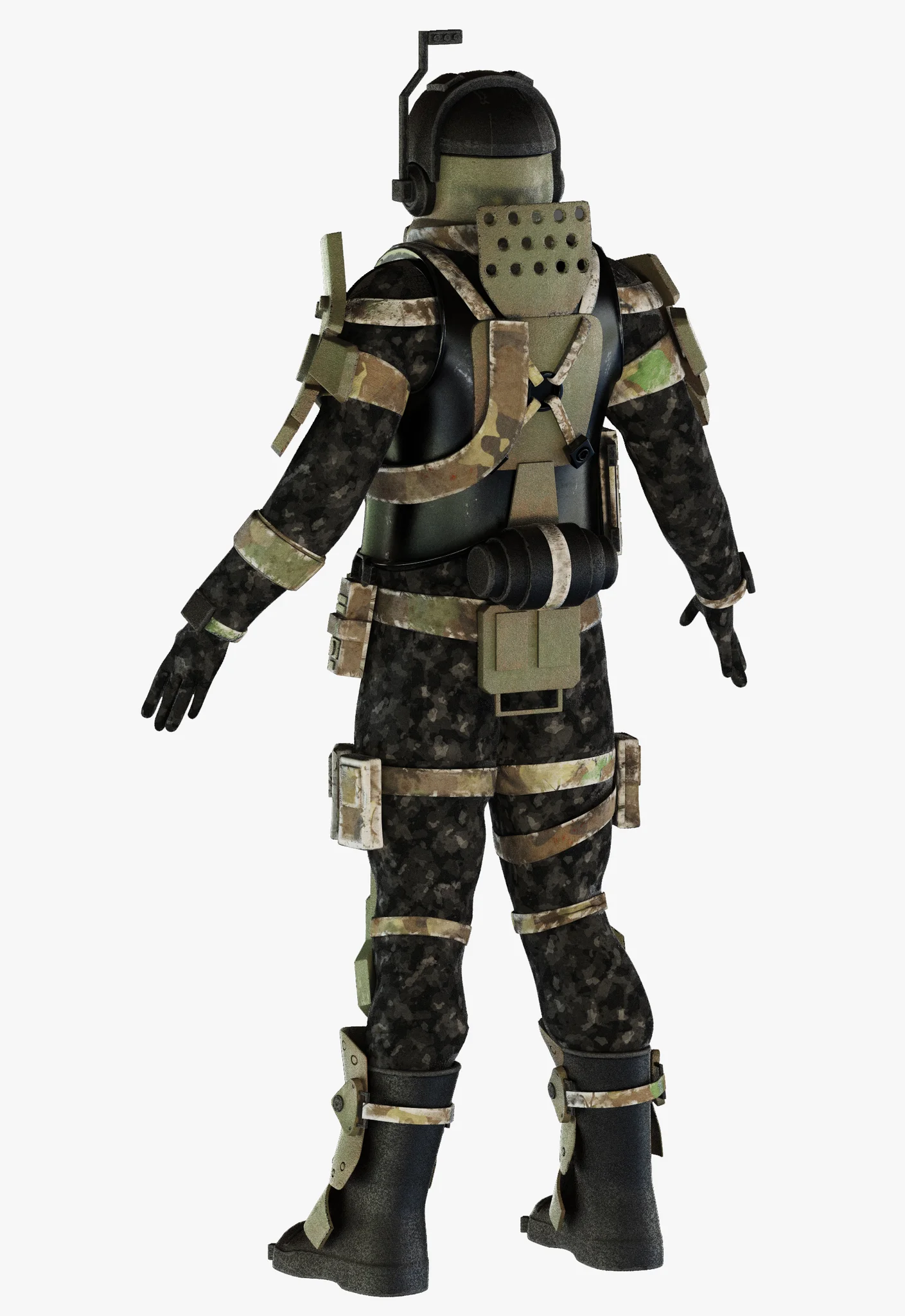 Titanfall Pilot — 3D model preview 20
