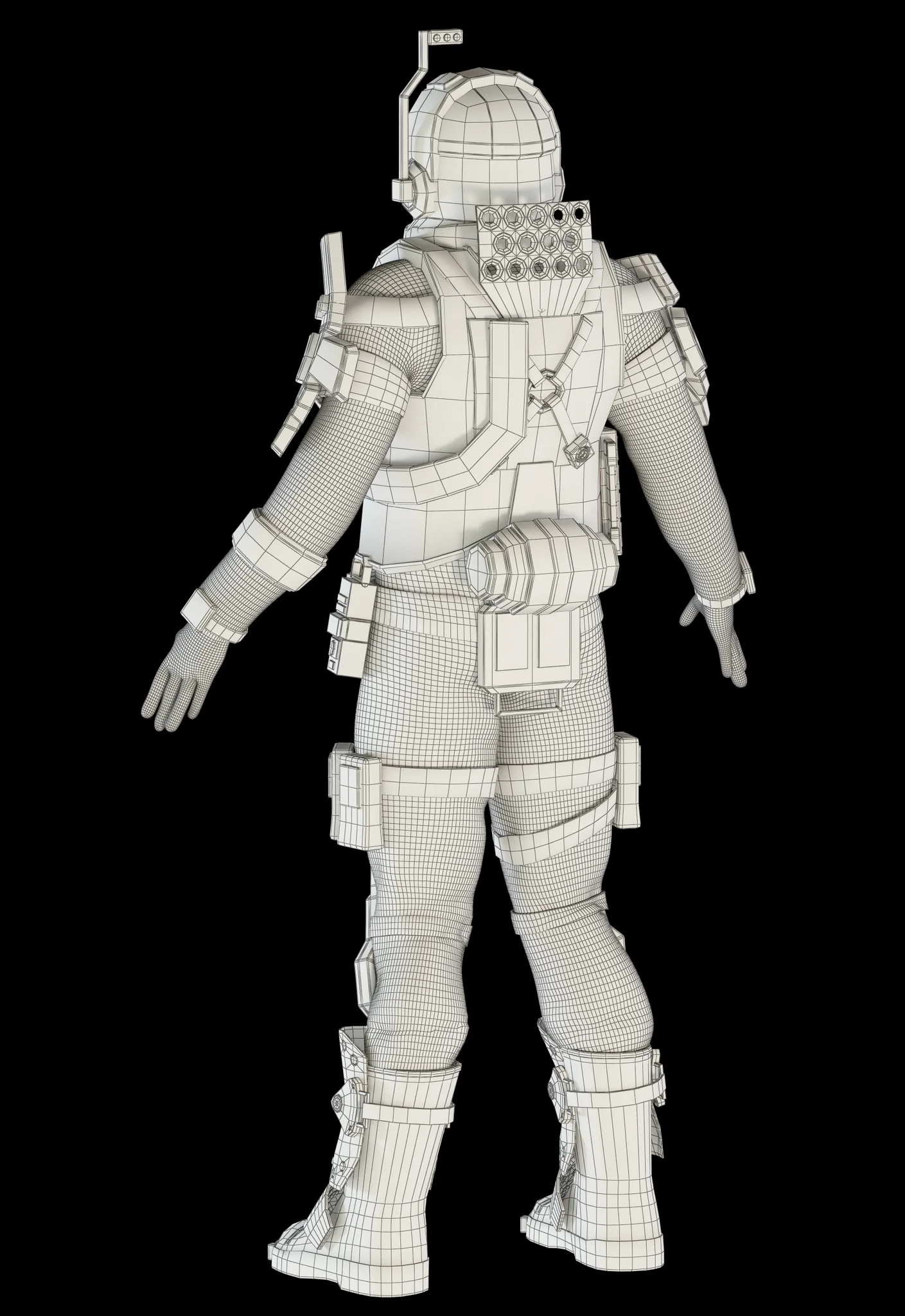 Titanfall Pilot — 3D model preview 22