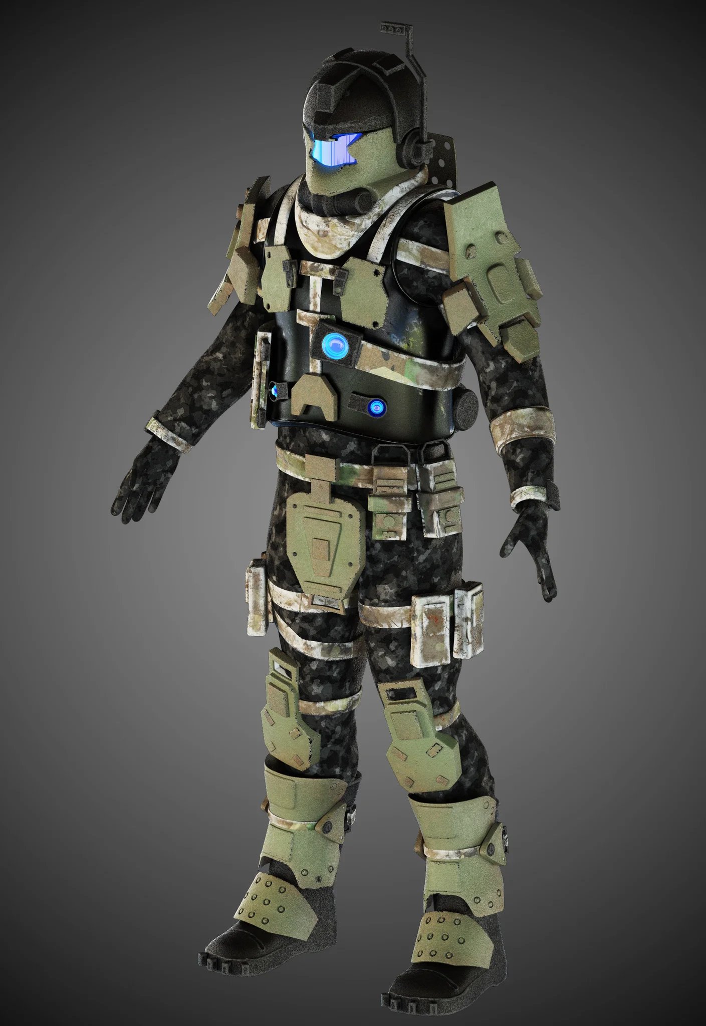 Titanfall Pilot — 3D model preview 23