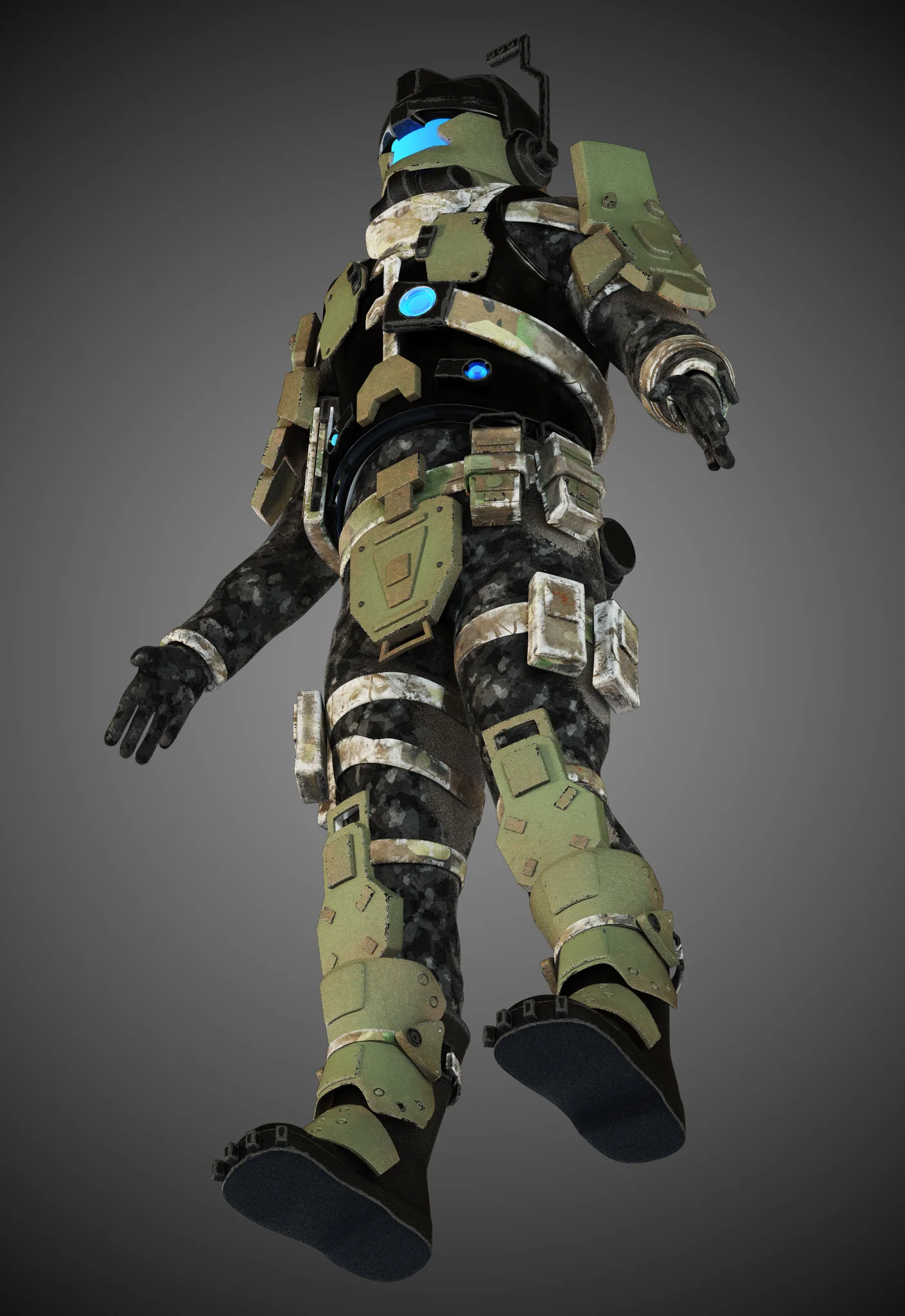 Titanfall Pilot — 3D model preview 26