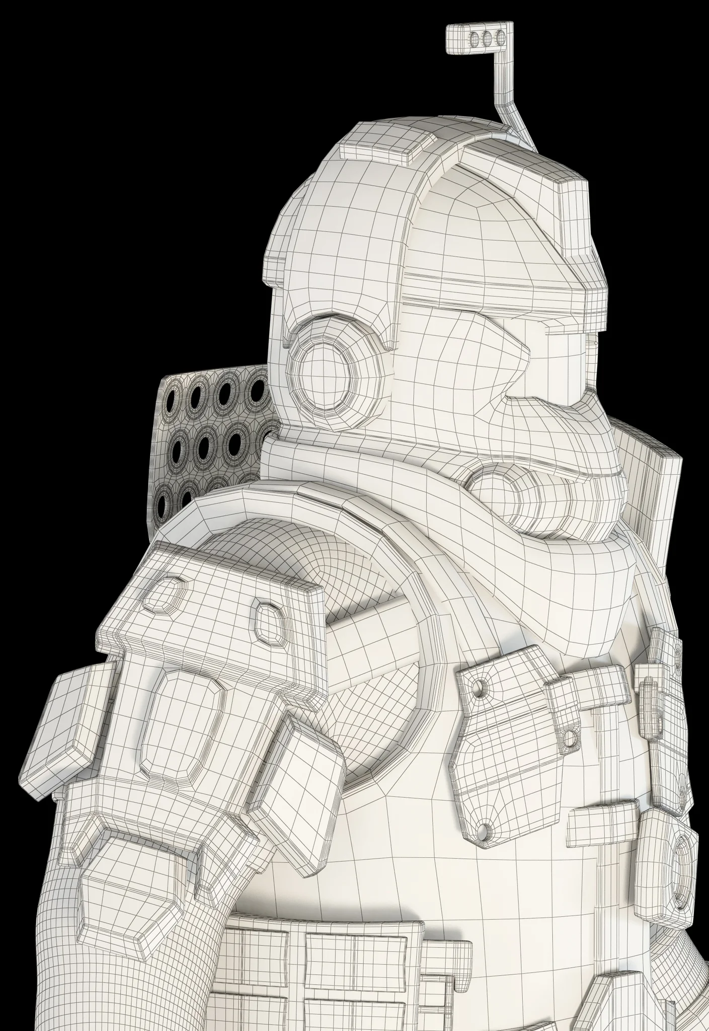 Titanfall Pilot — 3D model preview 28
