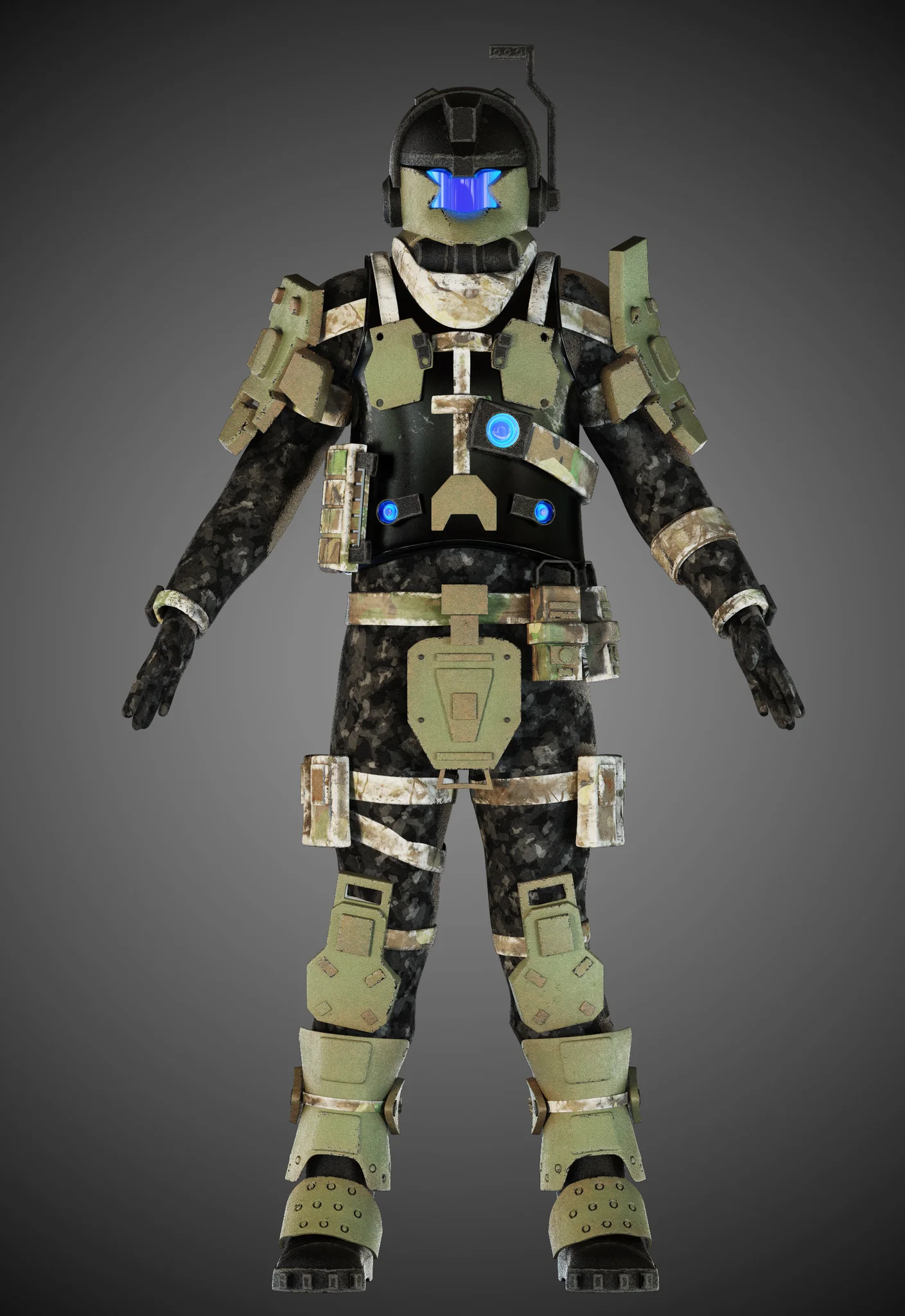 Titanfall Pilot — 3D model preview 30