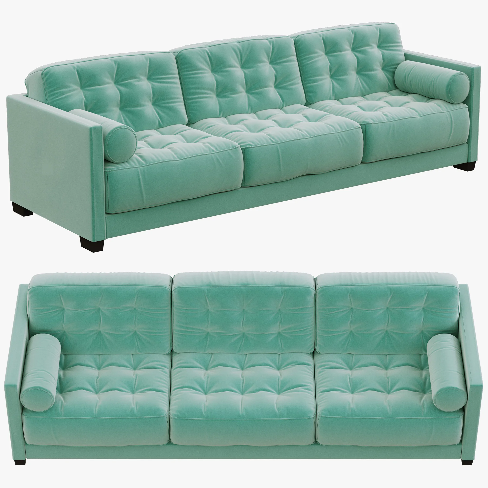 Flexform Le Canape, 3D model preview 2