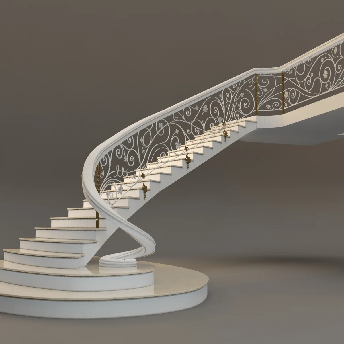 Stairs5 — 3D model preview 1