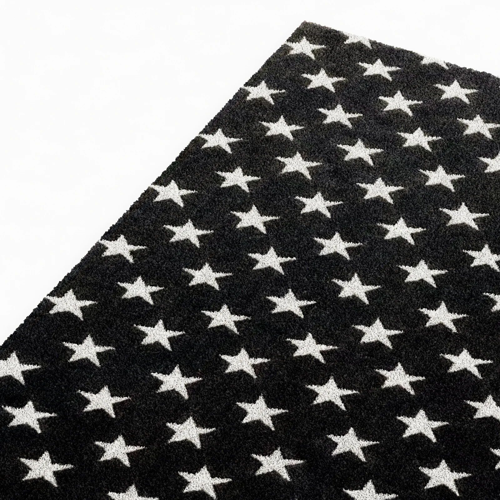 Restoration Hardware Liberty Star Flatweave Rug — 3D model preview 5