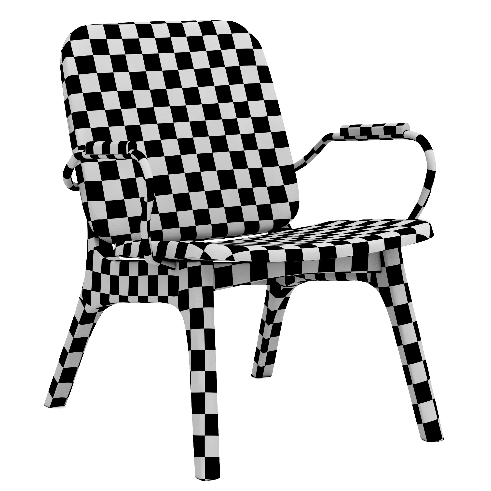 Baxter THEA Chair — 3D model preview 9