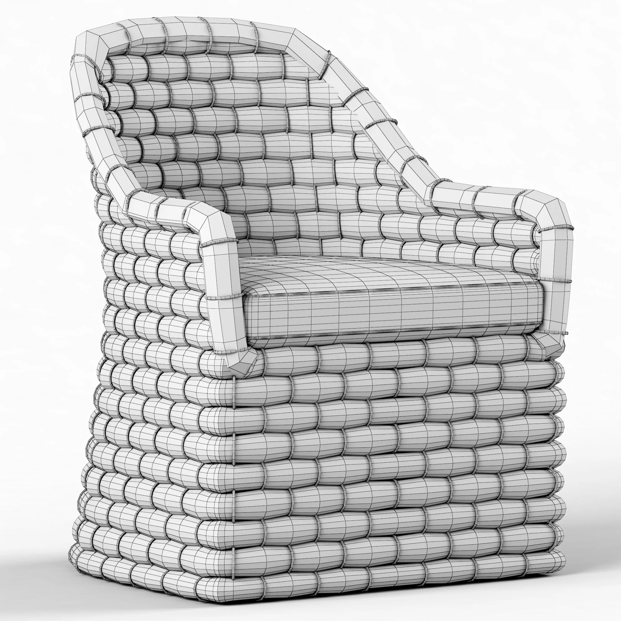 Ralph Lauren Home JOSHUA TREE DINING CHAIR — 3D model preview 8