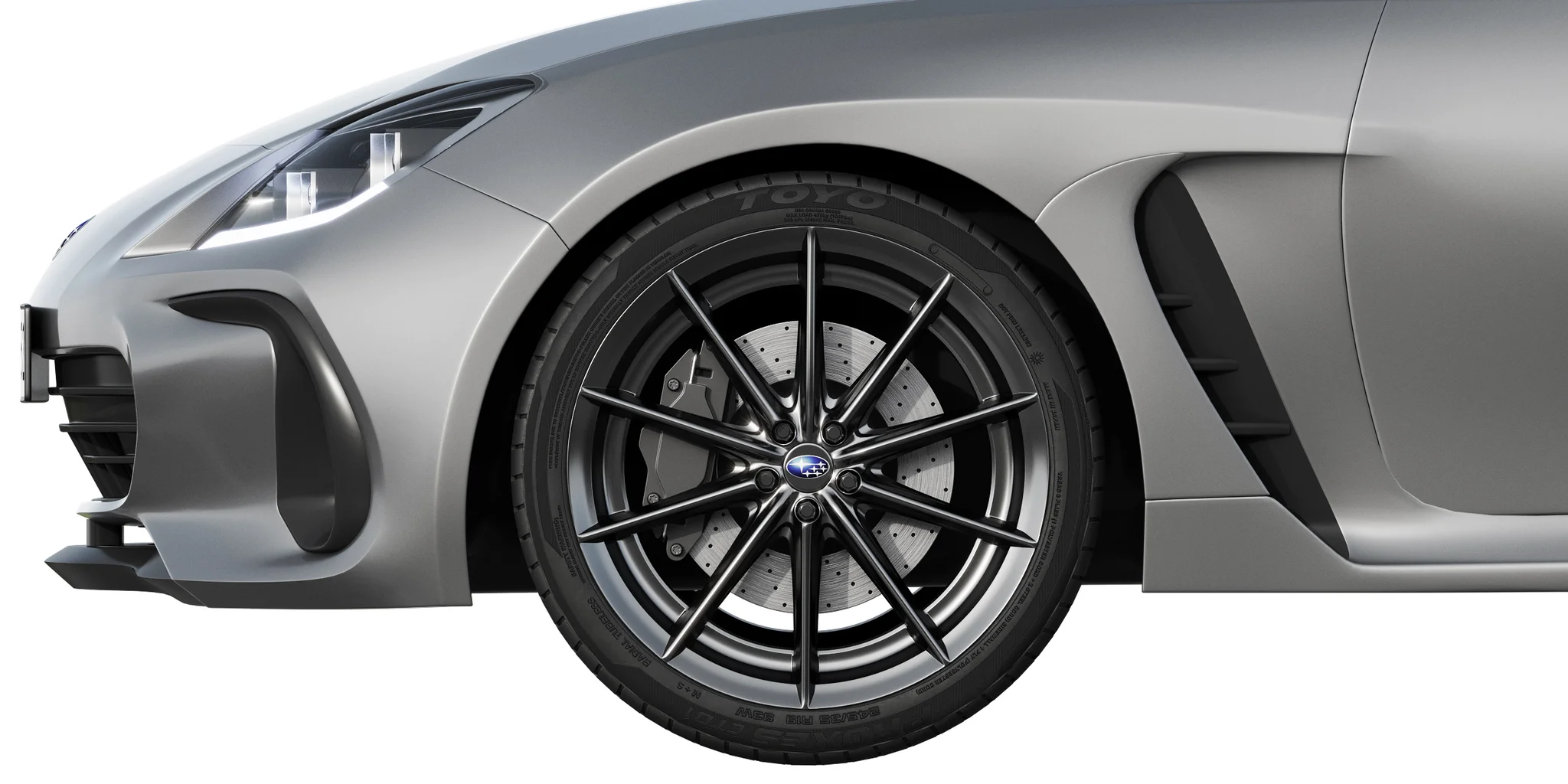 Subaru BRZ, 3D model preview 1