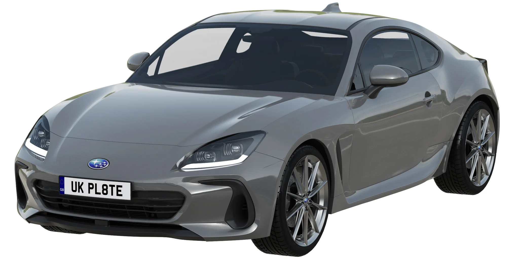 Subaru BRZ, 3D model preview 13