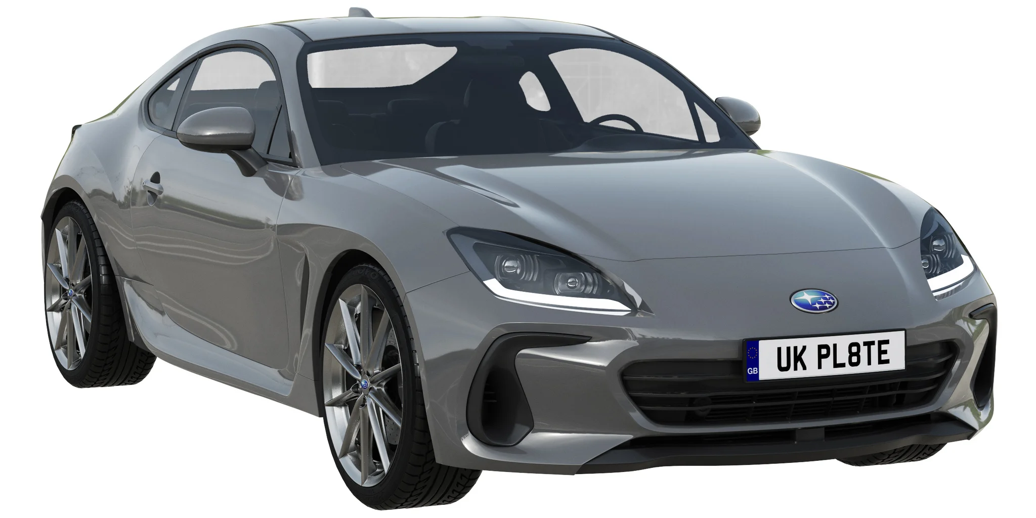 Subaru BRZ, 3D model preview 19