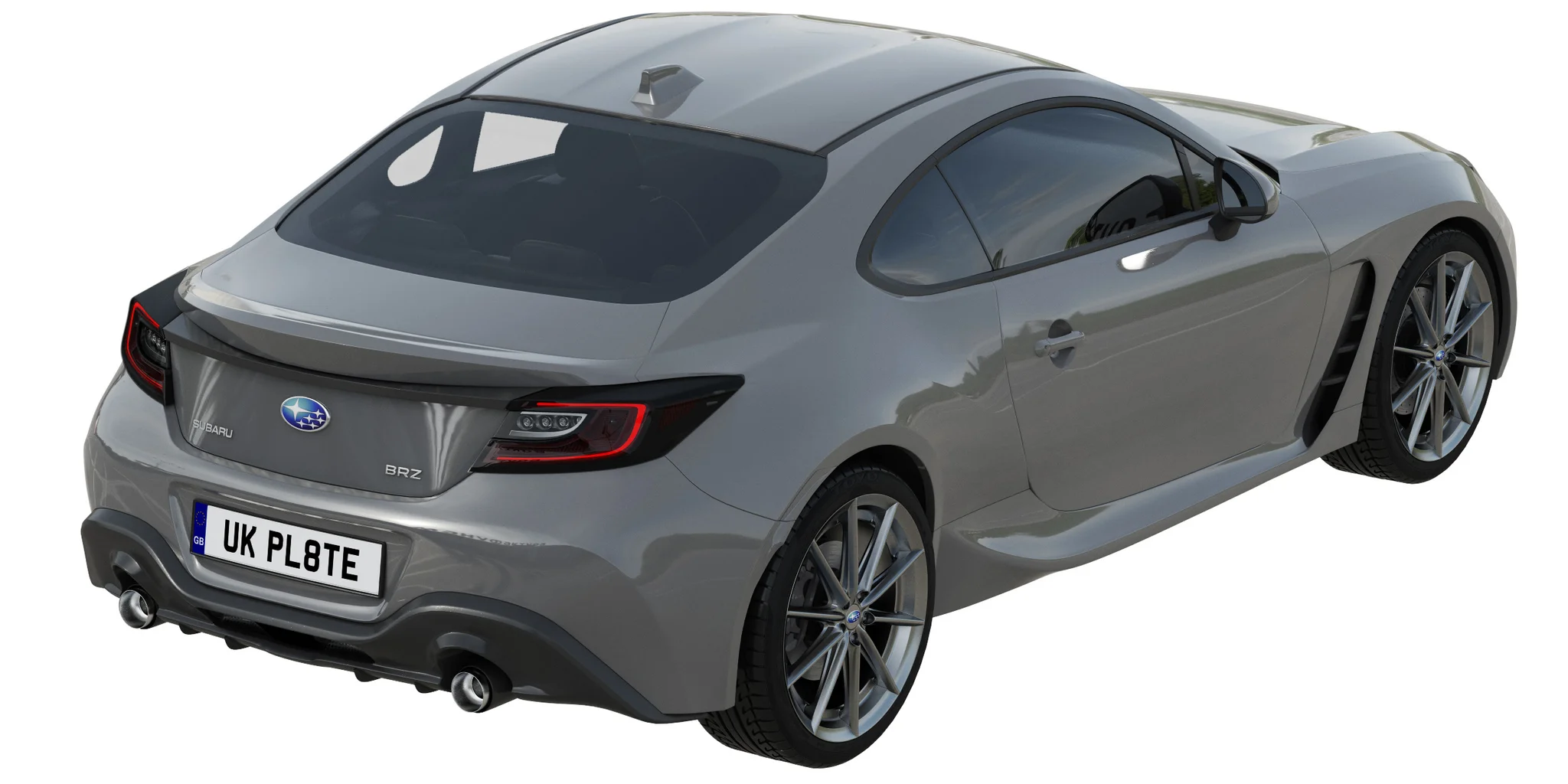 Subaru BRZ, 3D model preview 37