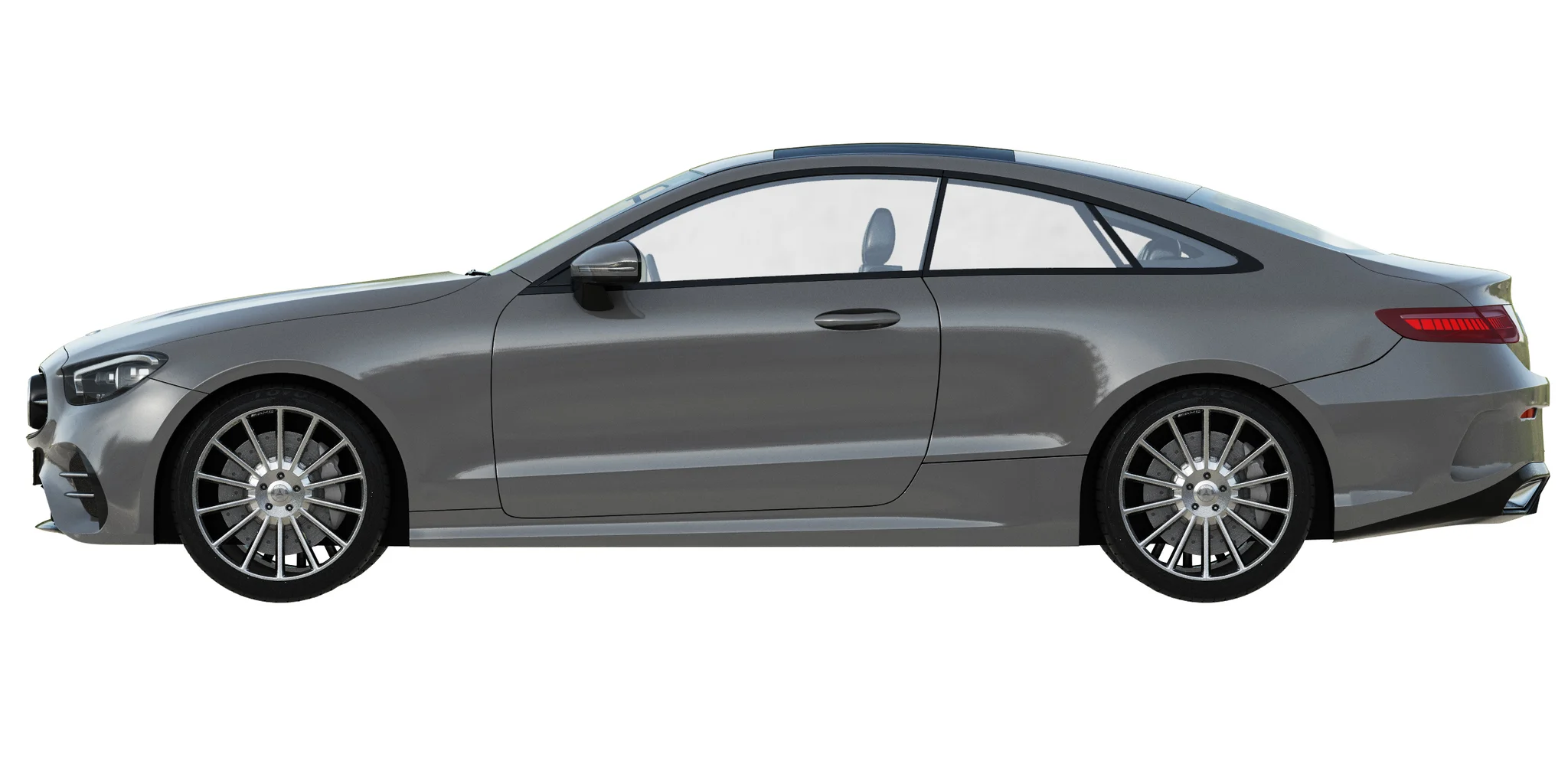 Mercedes Benz E‑Class Coupe, 3D model preview 9