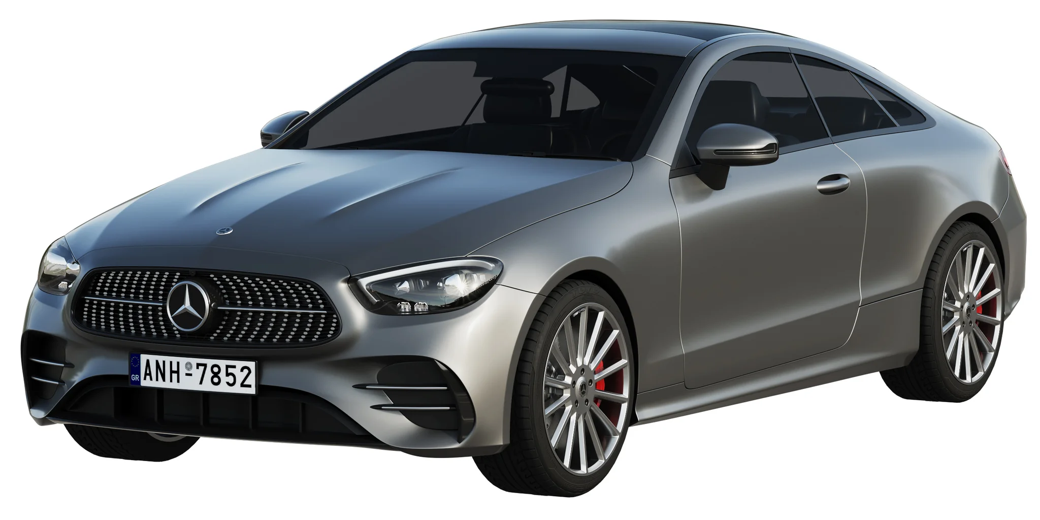 Mercedes Benz E‑Class Coupe, 3D model preview 14