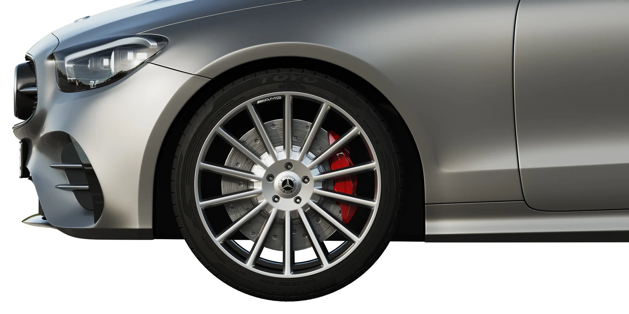 Mercedes Benz E‑Class Coupe, 3D model preview 15