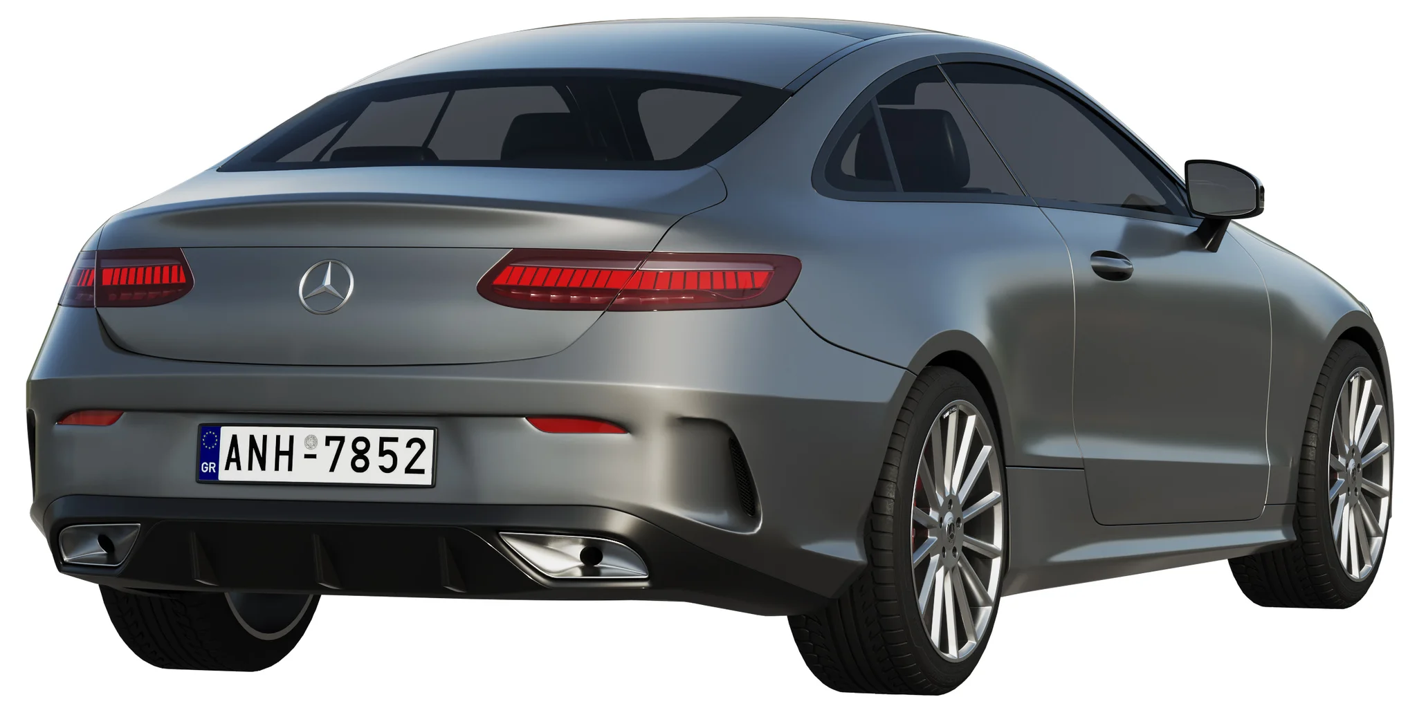 Mercedes Benz E‑Class Coupe, 3D model preview 18