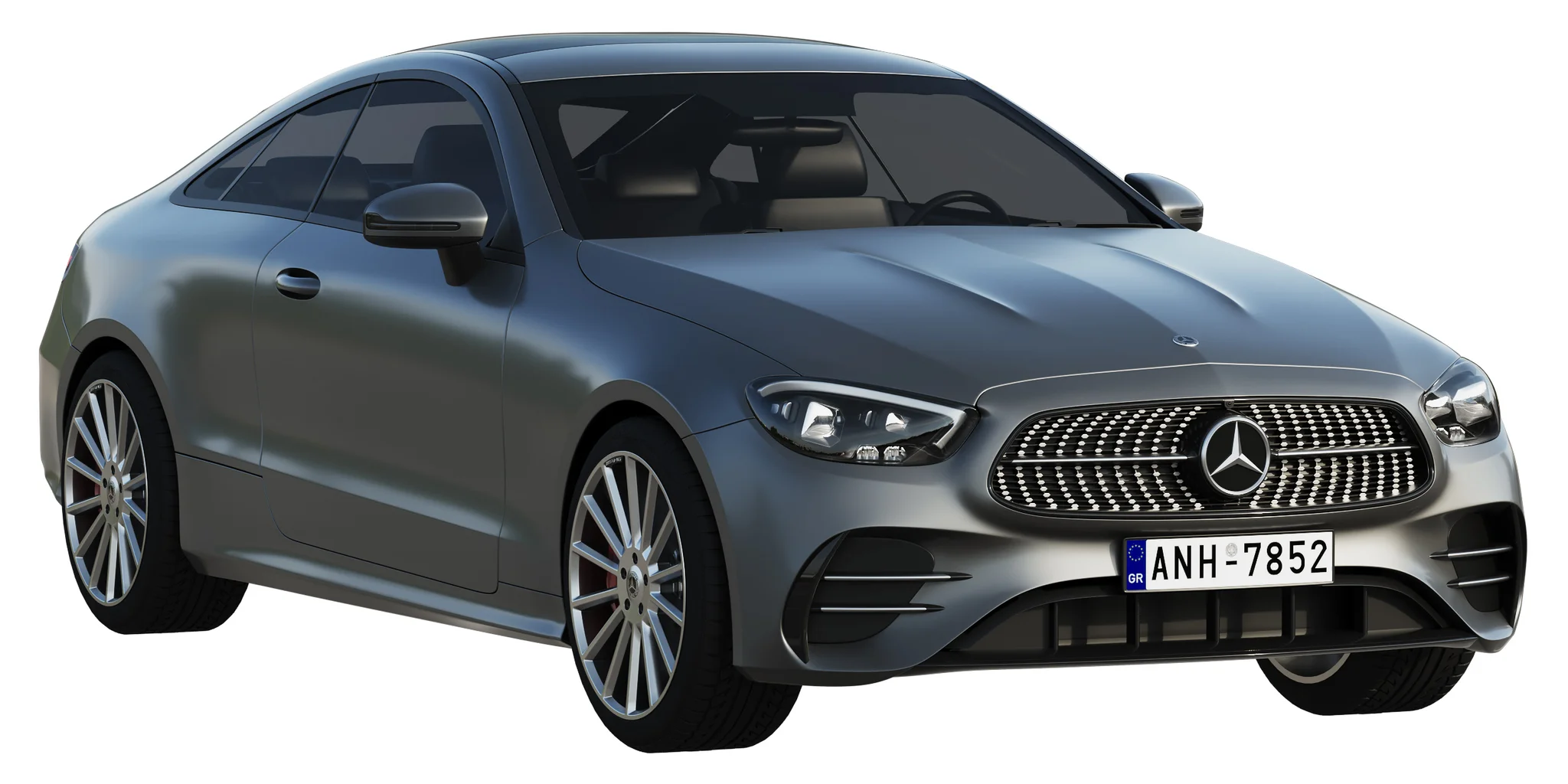 Mercedes Benz E‑Class Coupe, 3D model preview 23