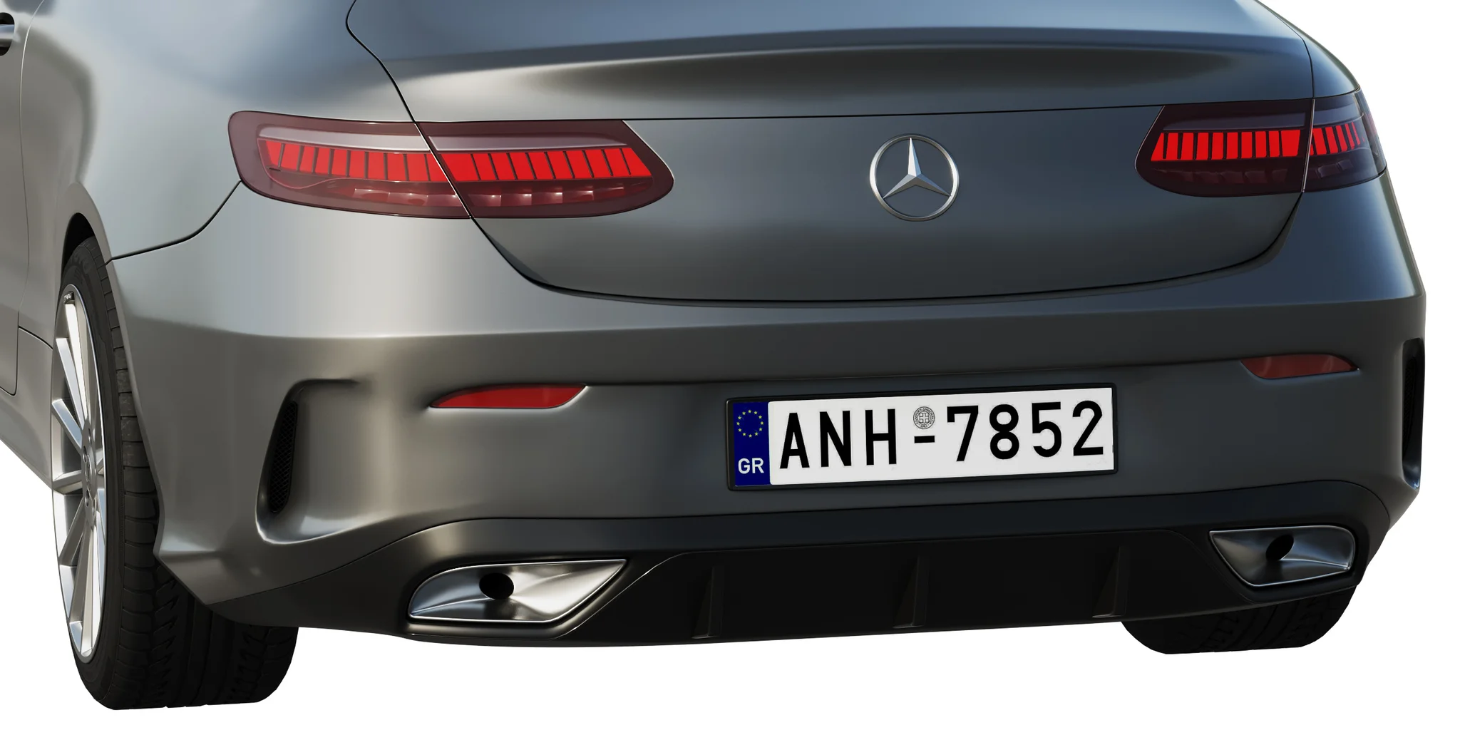 Mercedes Benz E‑Class Coupe, 3D model preview 29