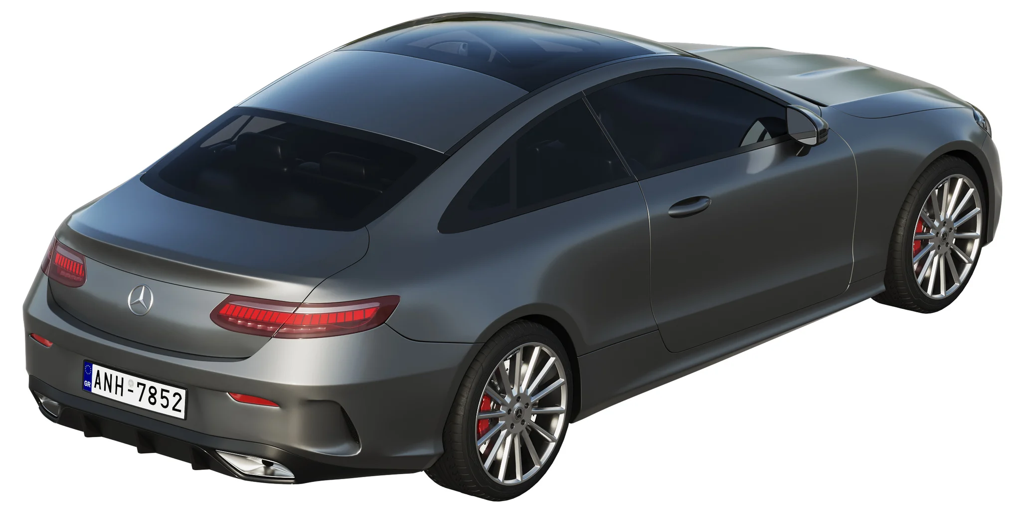 Mercedes Benz E‑Class Coupe, 3D model preview 35