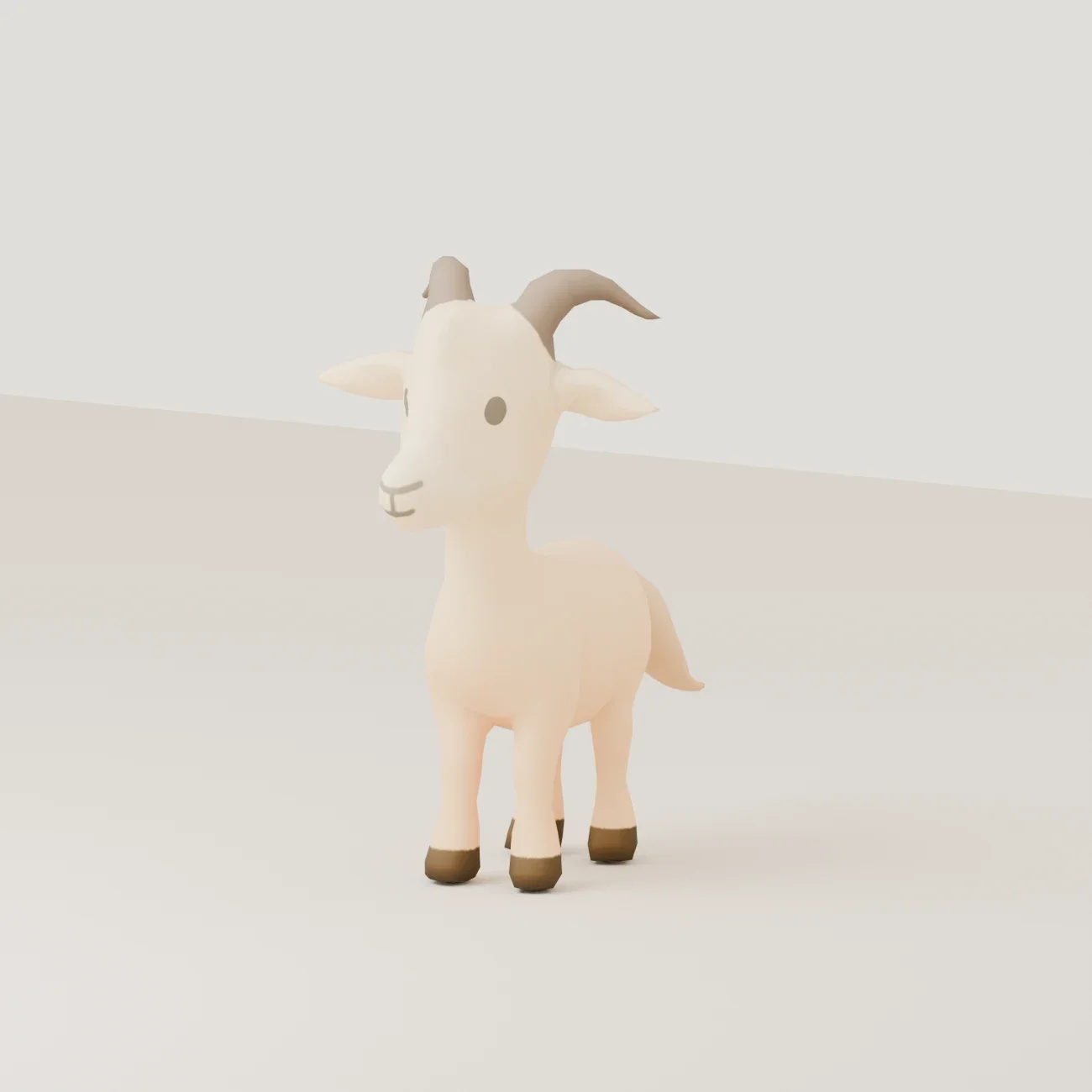 Stylized Animal Goat