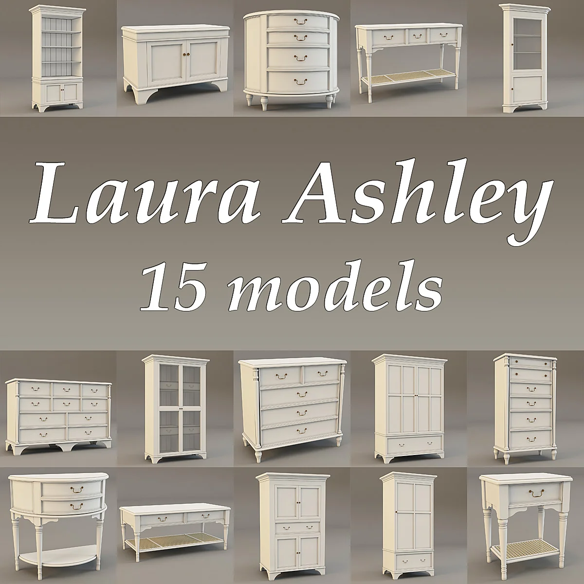 Laura Ashley, 3D model preview 32