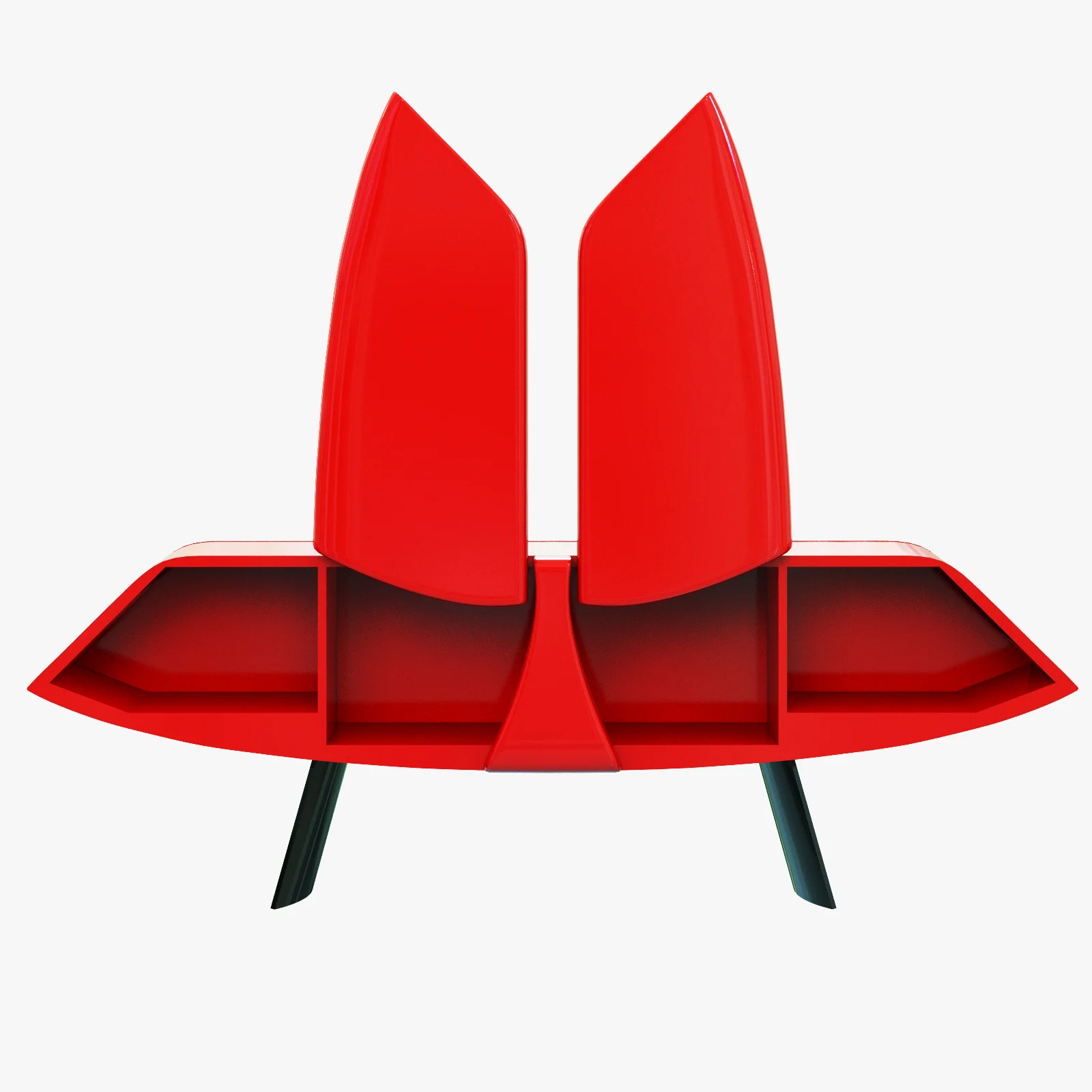 Roche Bobois Papillon Sideboard — 3D model preview 4