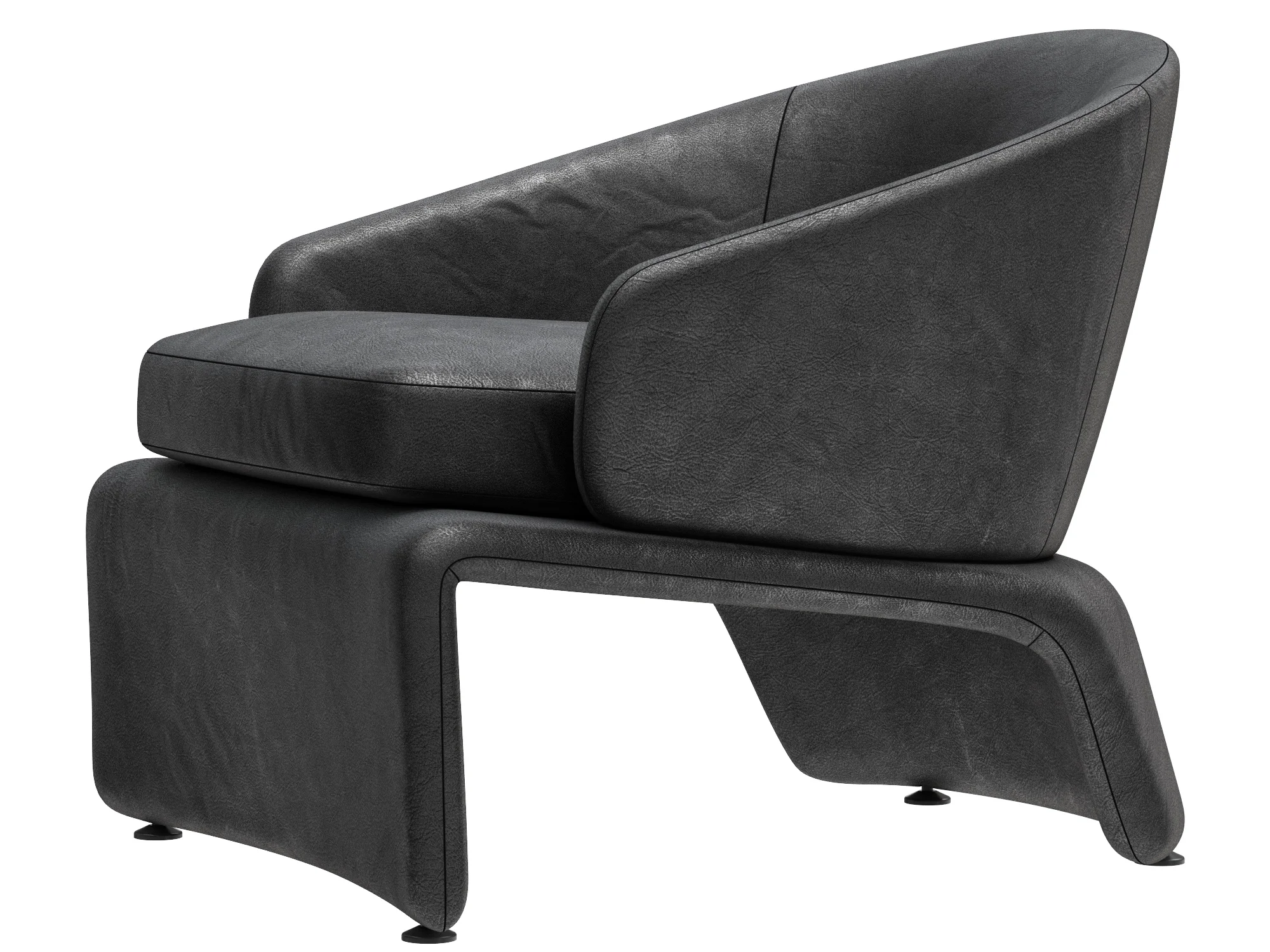 Minotti Halley — 3D model preview 6