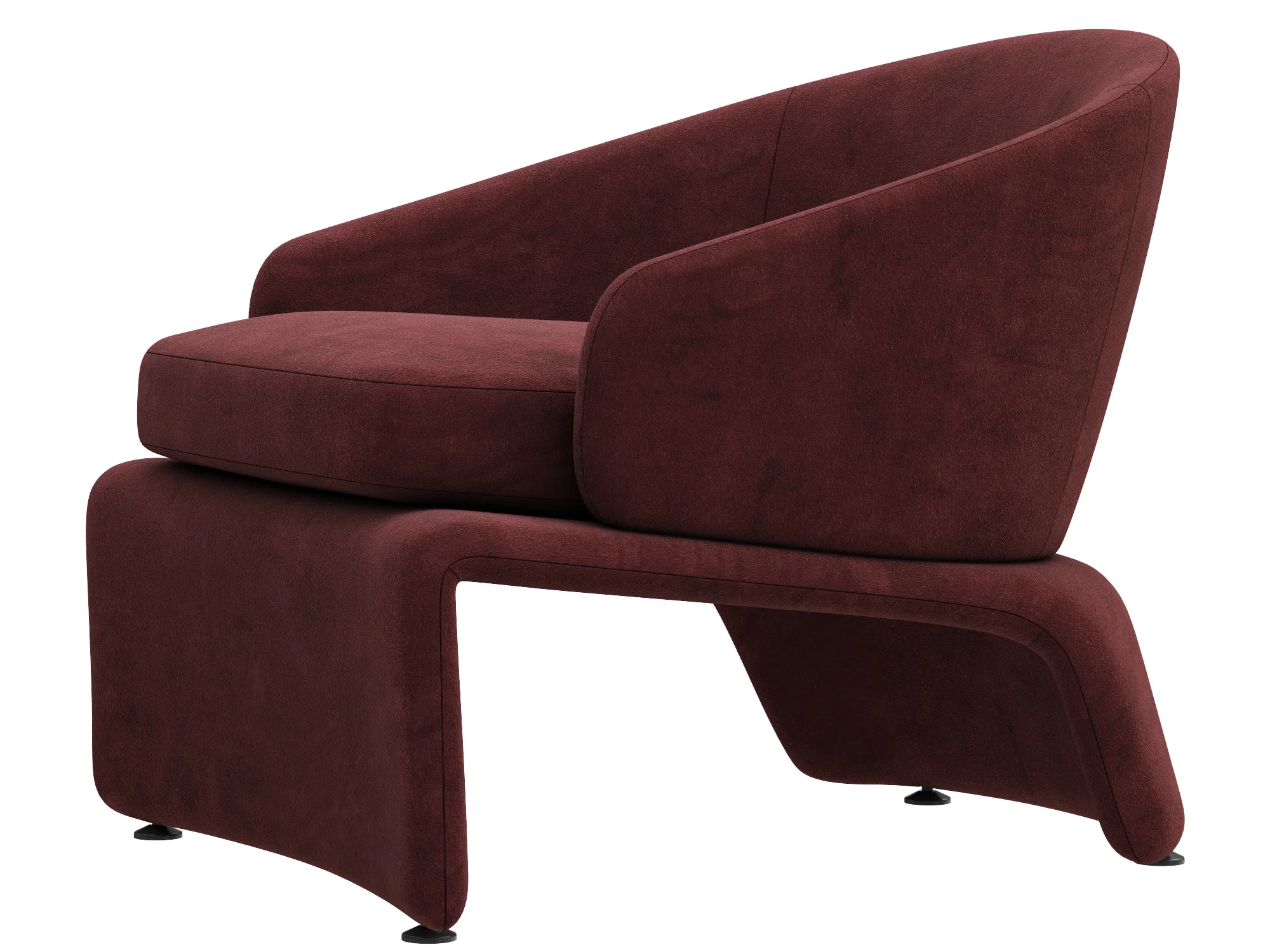 Minotti Halley — 3D model preview 7