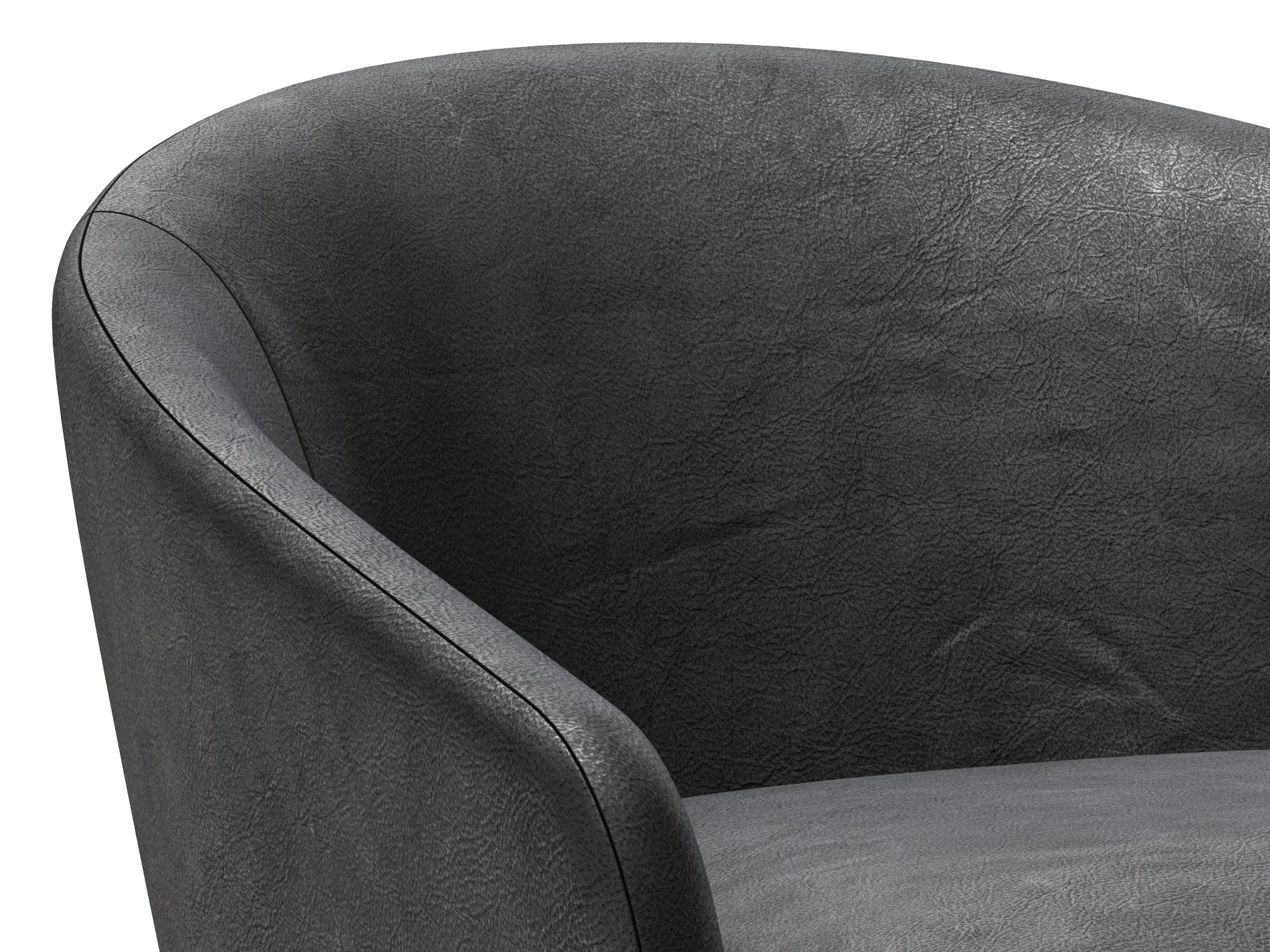 Minotti Halley — 3D model preview 8