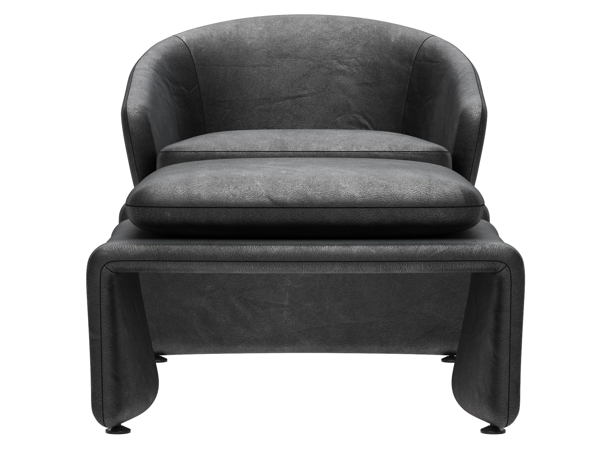 Minotti Halley — 3D model preview 14