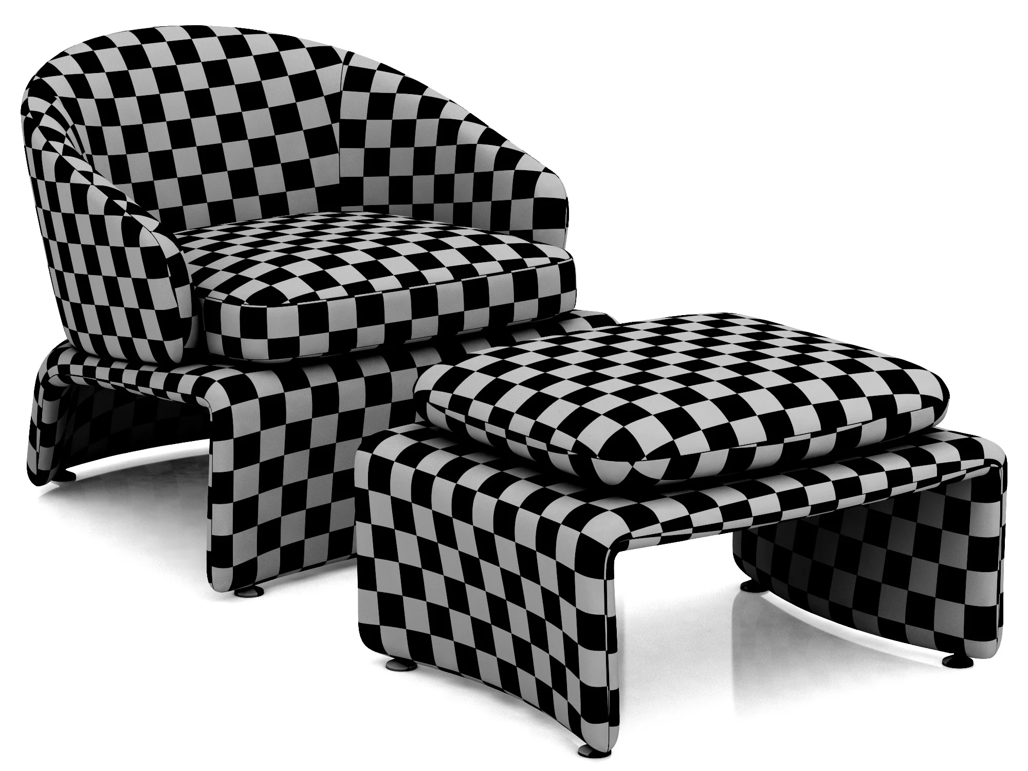 Minotti Halley — 3D model preview 17