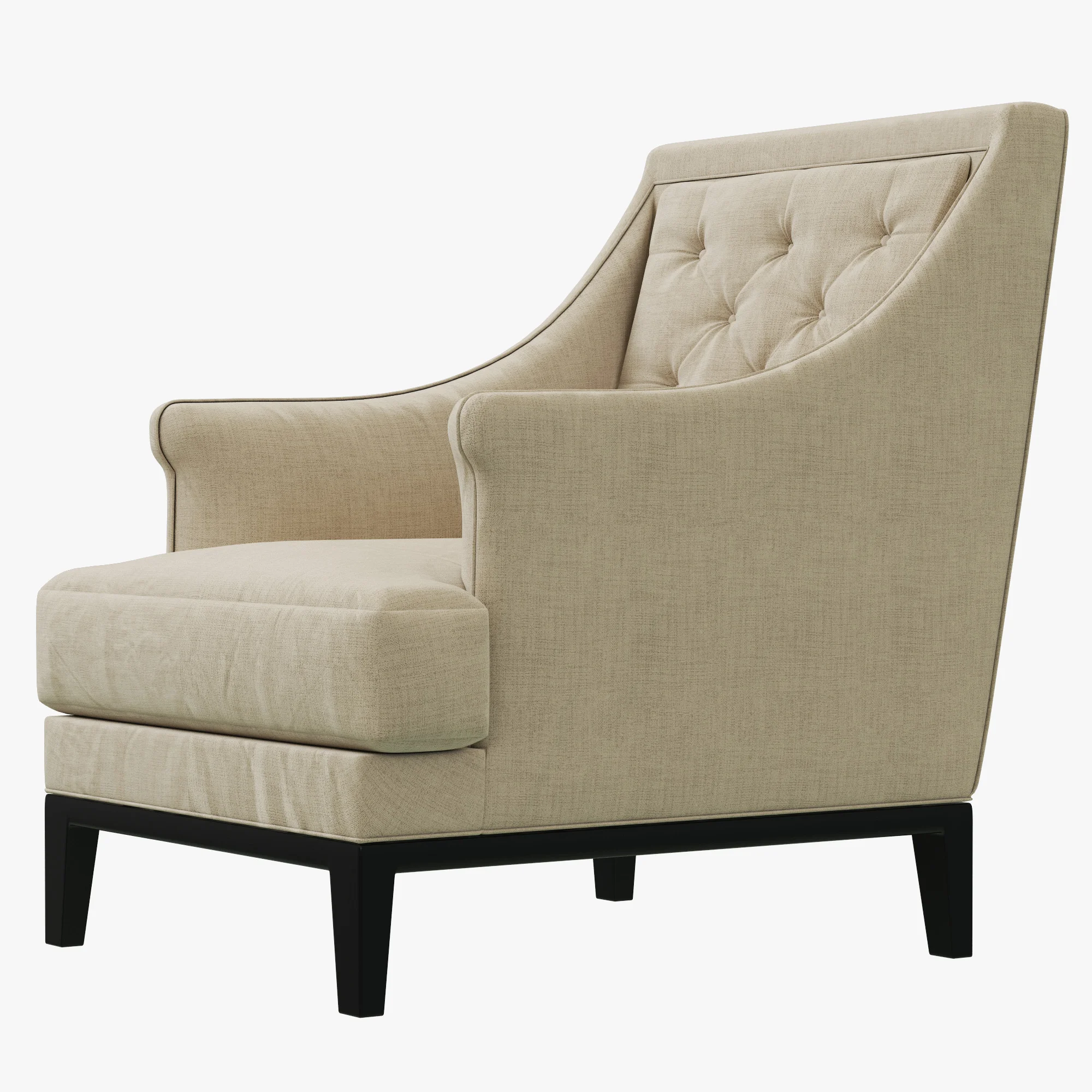 Roche Bobois EPOQ Armchair — 3D model preview 2