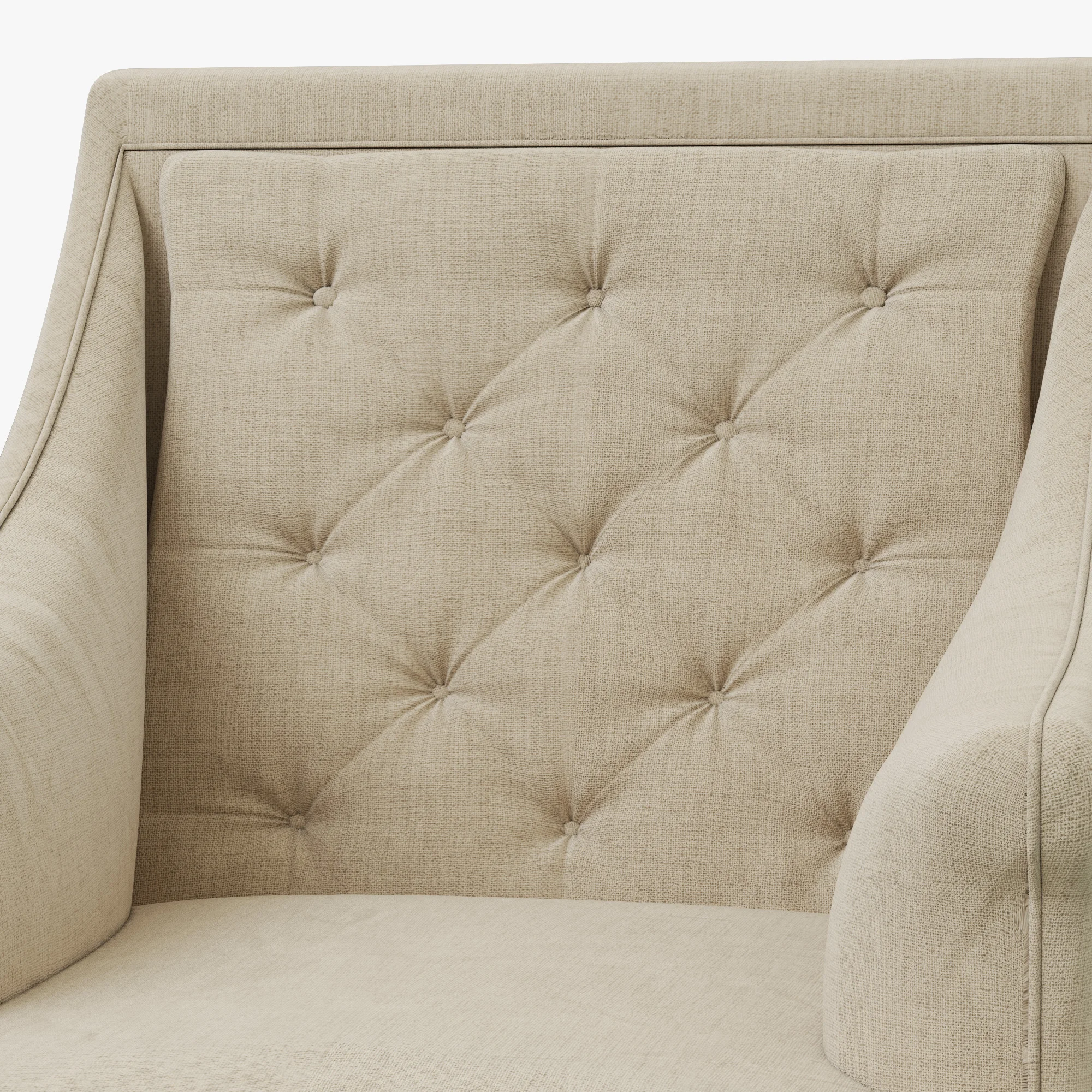 Roche Bobois EPOQ Armchair — 3D model preview 3