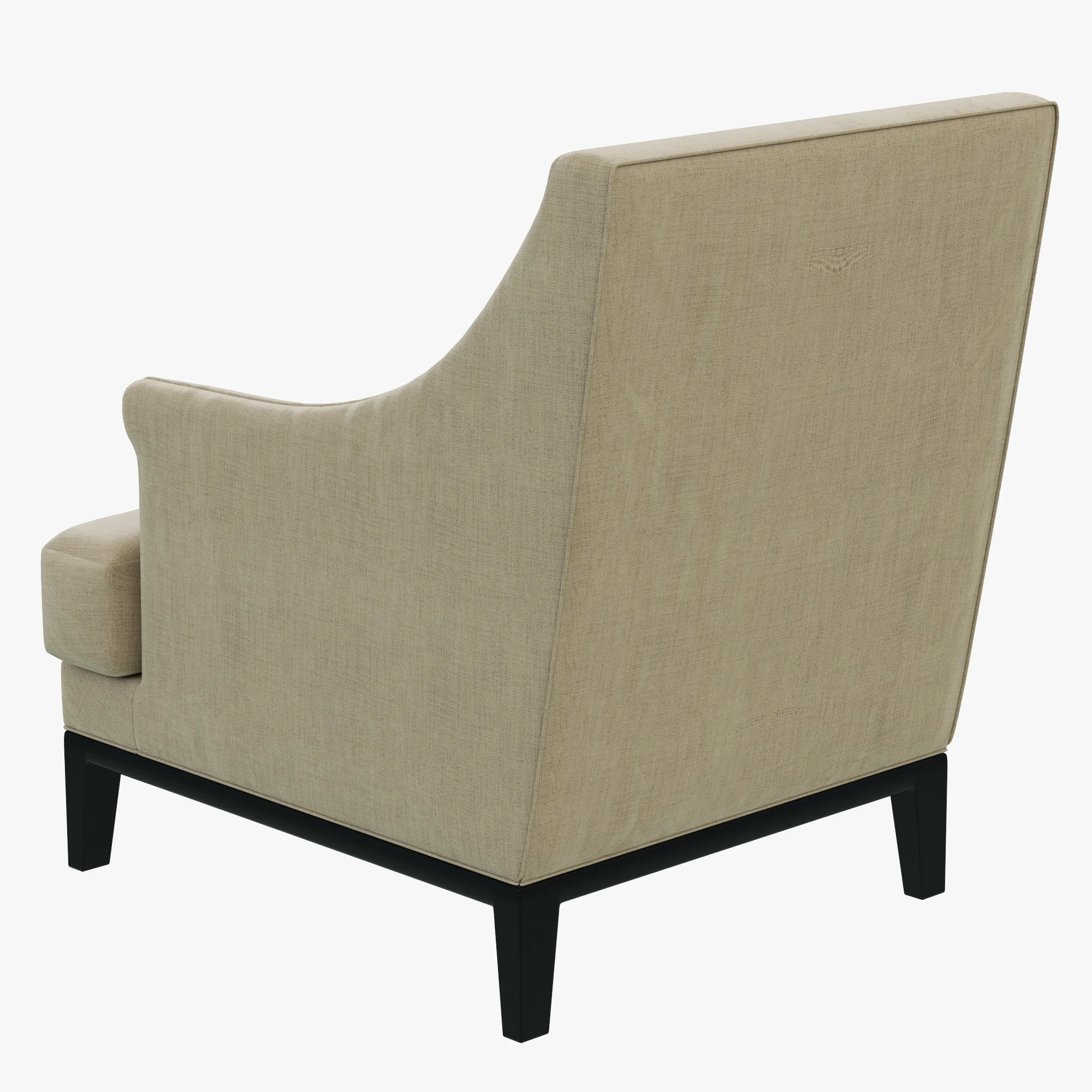 Roche Bobois EPOQ Armchair — 3D model preview 4